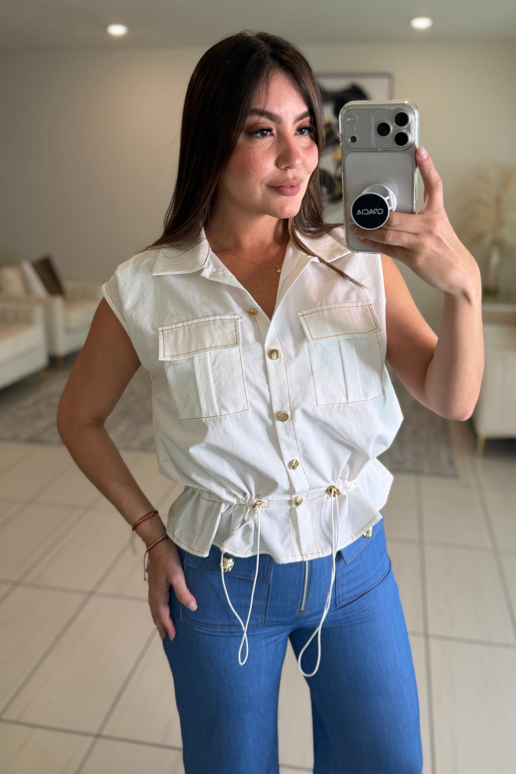 Sweet Encantation White Top