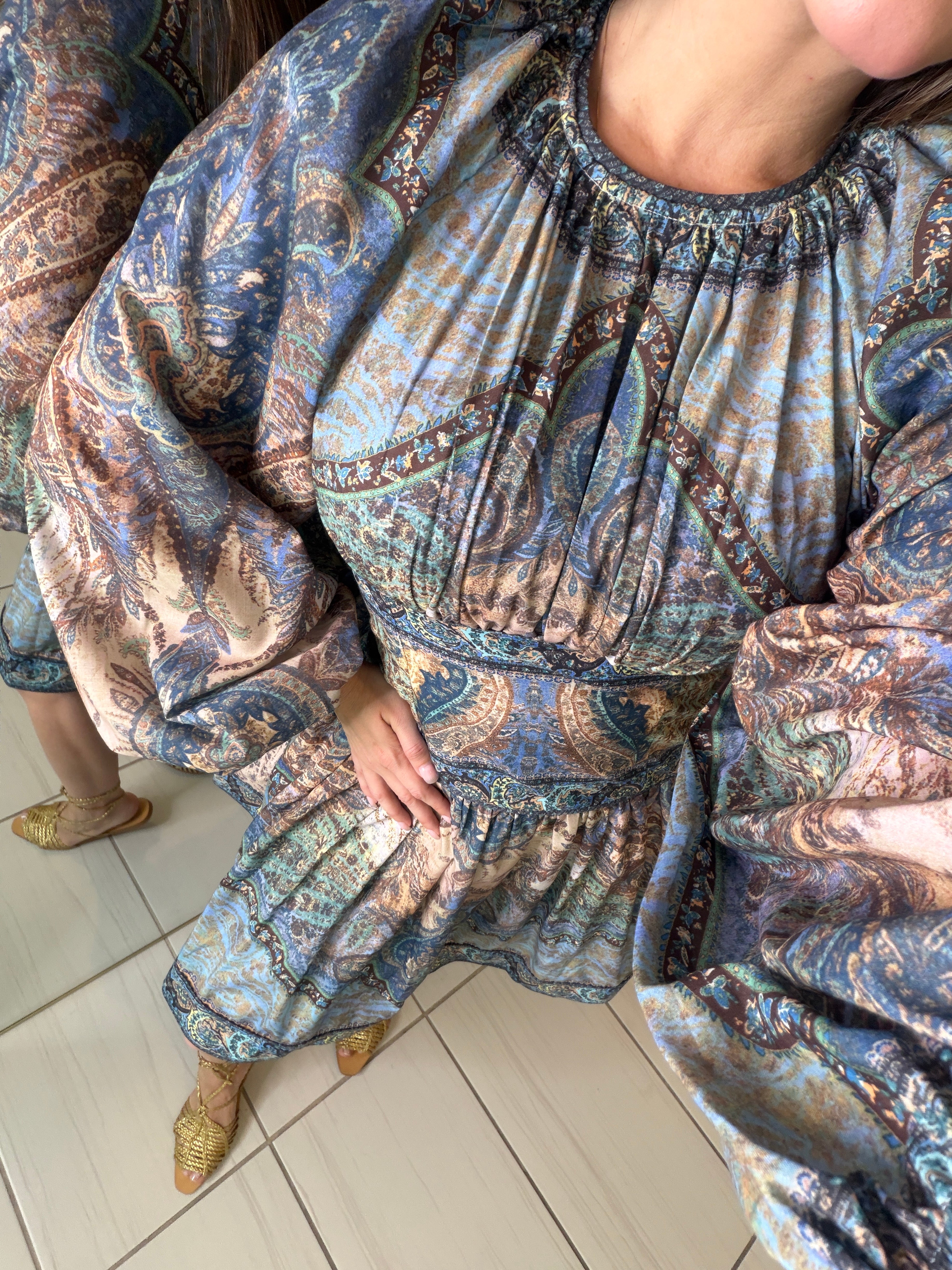 Wanderlust Blue Dress