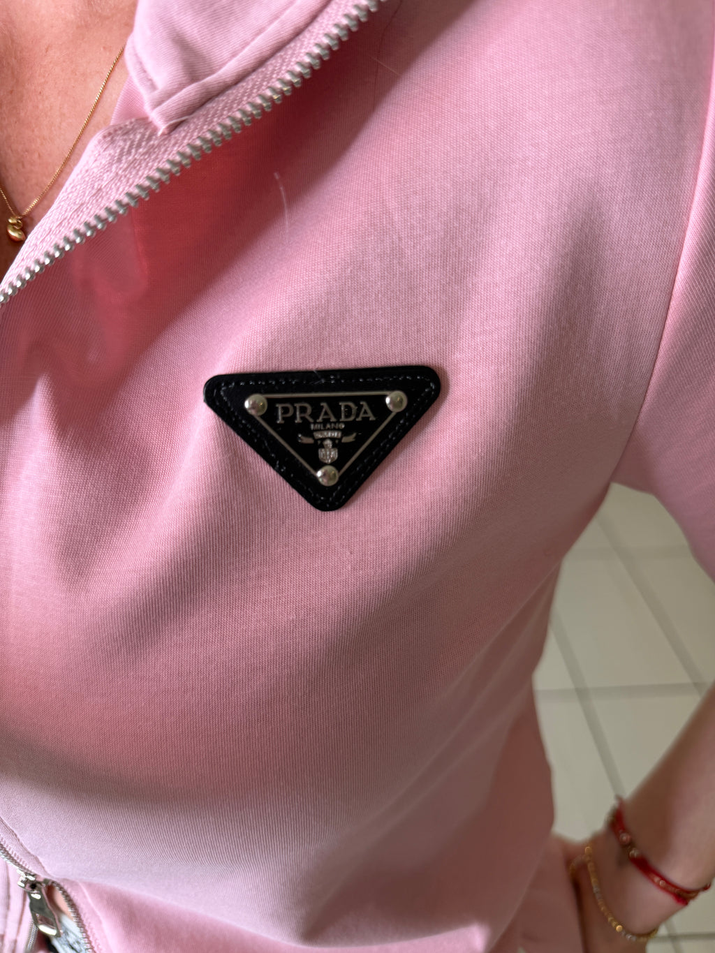 Iconic Structure Pink Pant Set