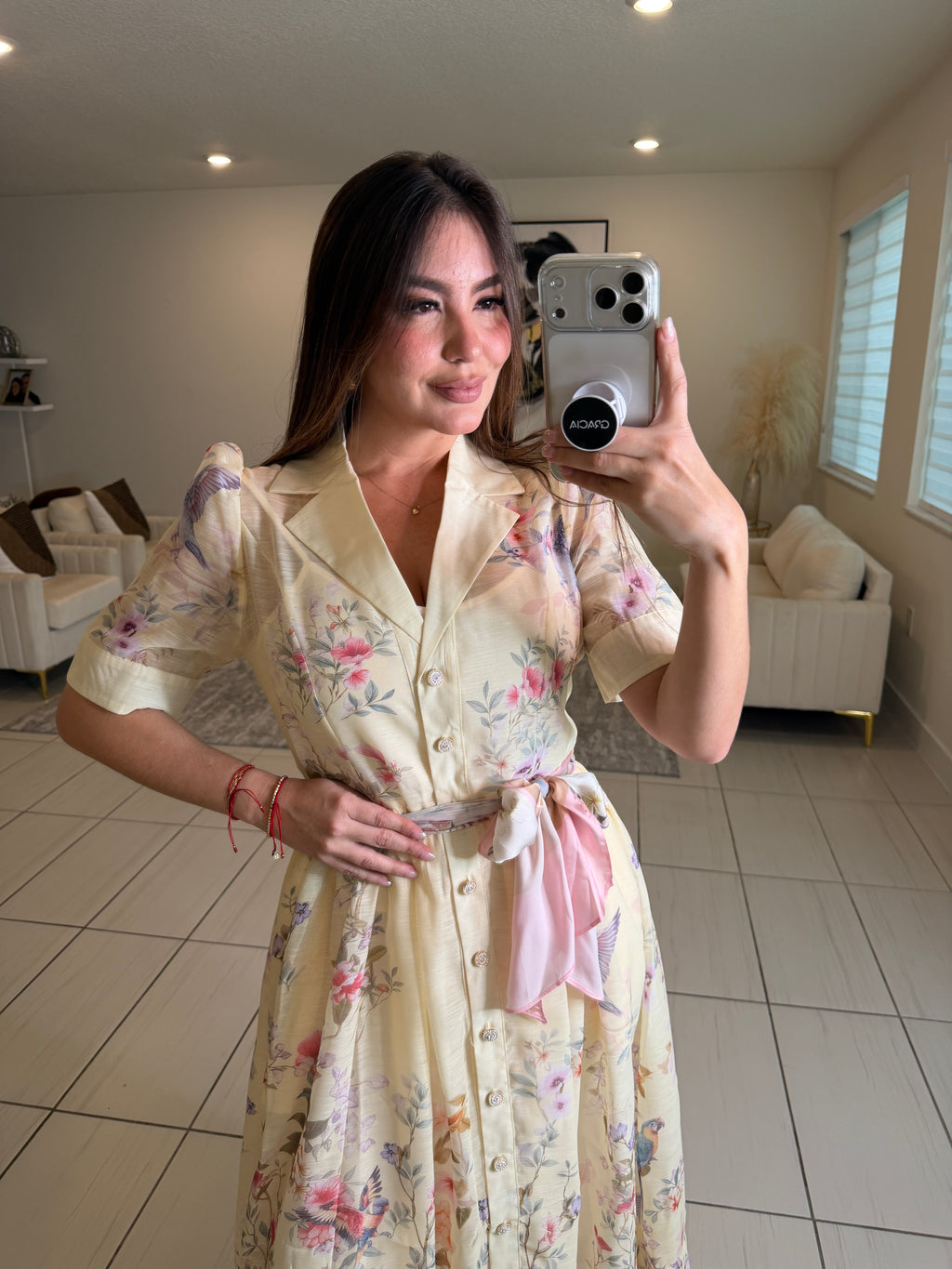 Radiant Reverie Yellow Dress