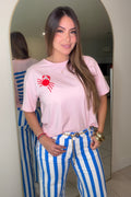 French Coast Crab Pink Tshirt