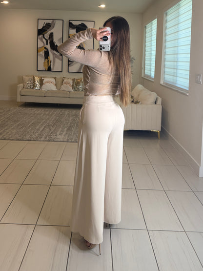 Bright Sparkles Beige Top