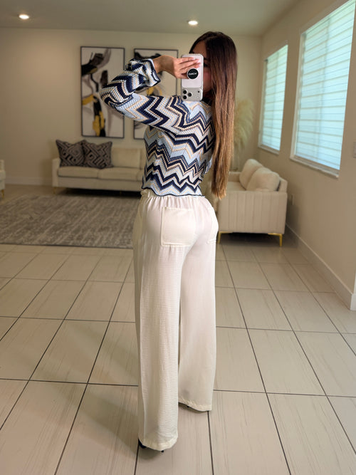 Ambrosia Ivory Wide Pants