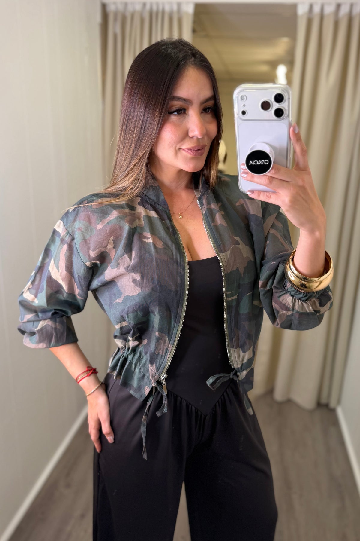 Army Chic Camo Green Jacket
