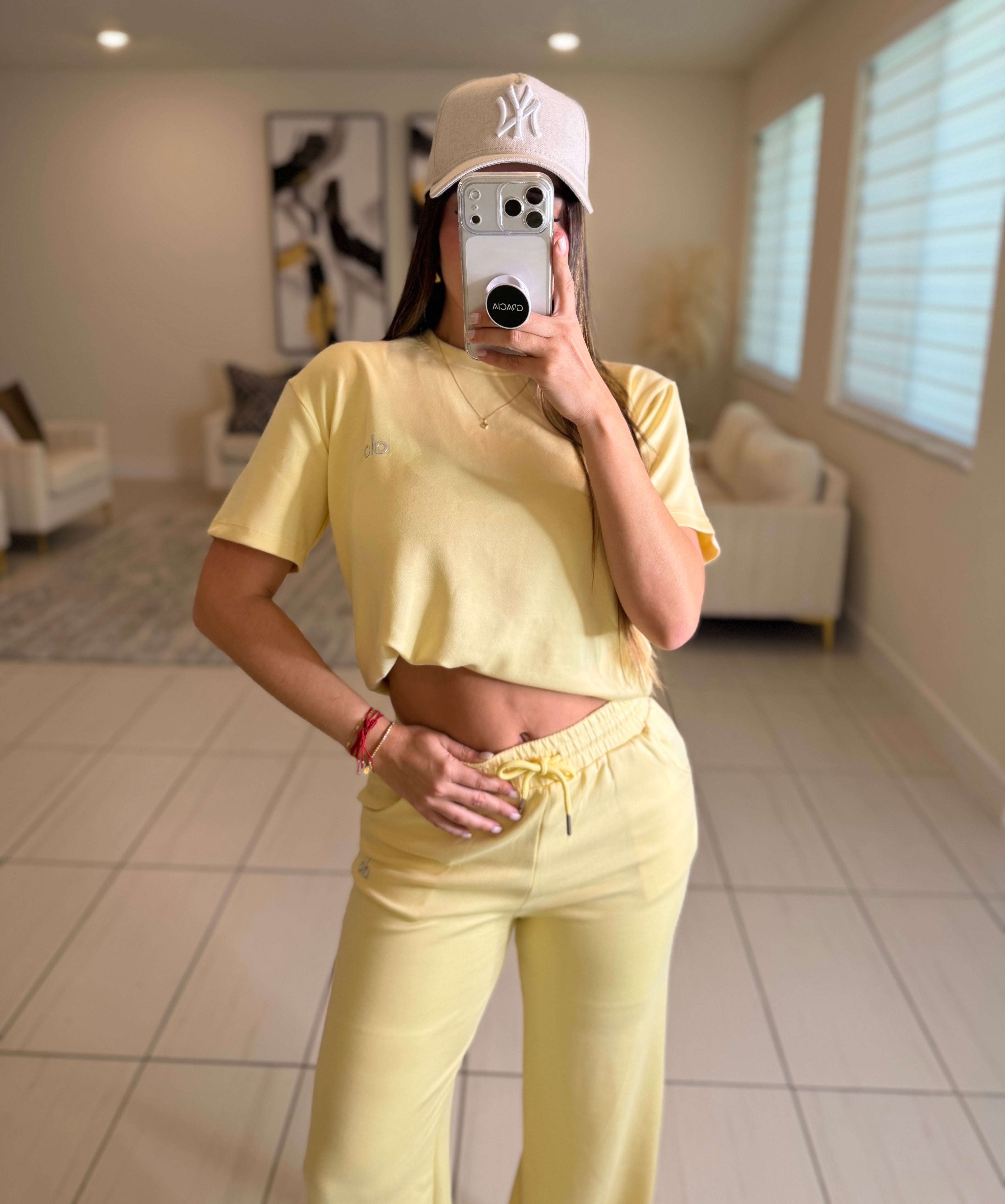 Accolade Halo Yellow Pant Set