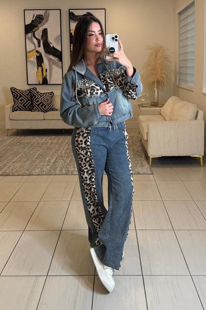 Urban Flair Leopard Comfy Set