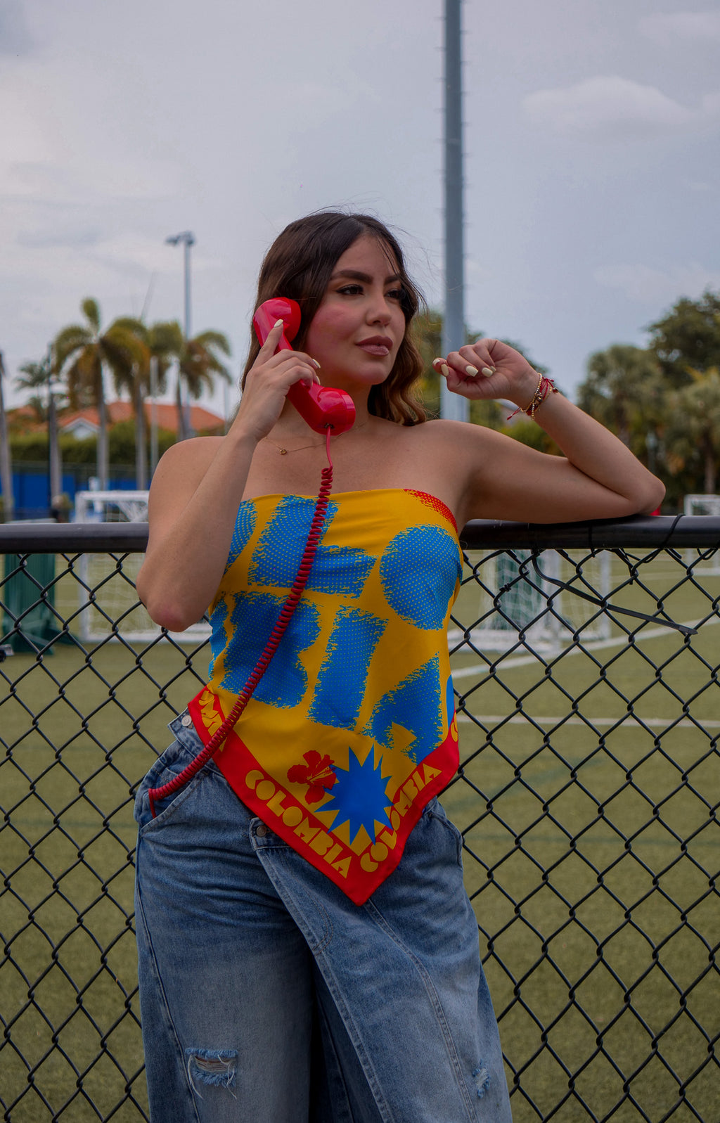 Colombian Tricolor Yellow Scarf