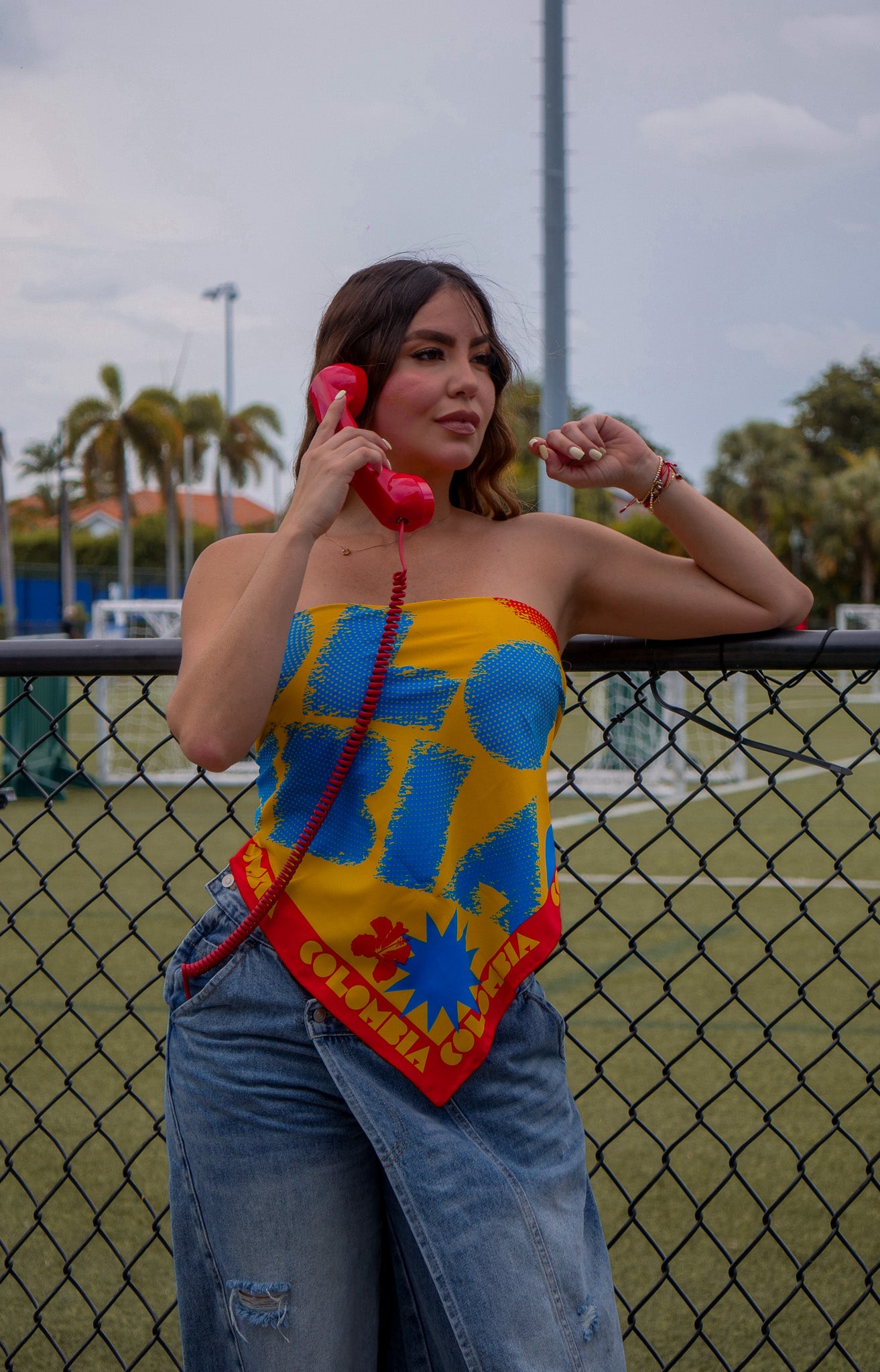 Colombian Tricolor Yellow Scarf