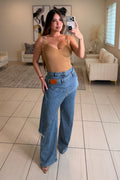 Empowered Feeling Denim Pants