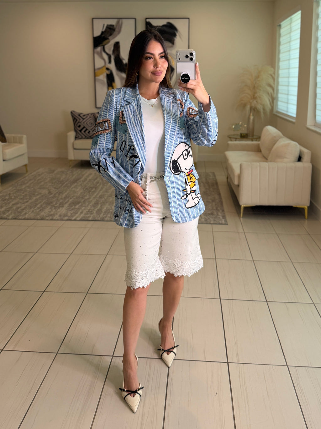 Glamorous Magic Blue Blazer