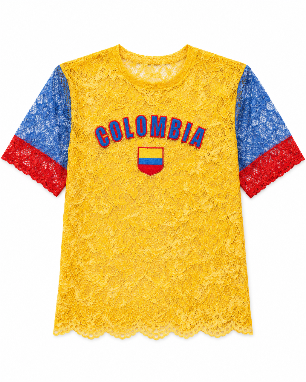 Colombia Core Lace Tshirt Combo