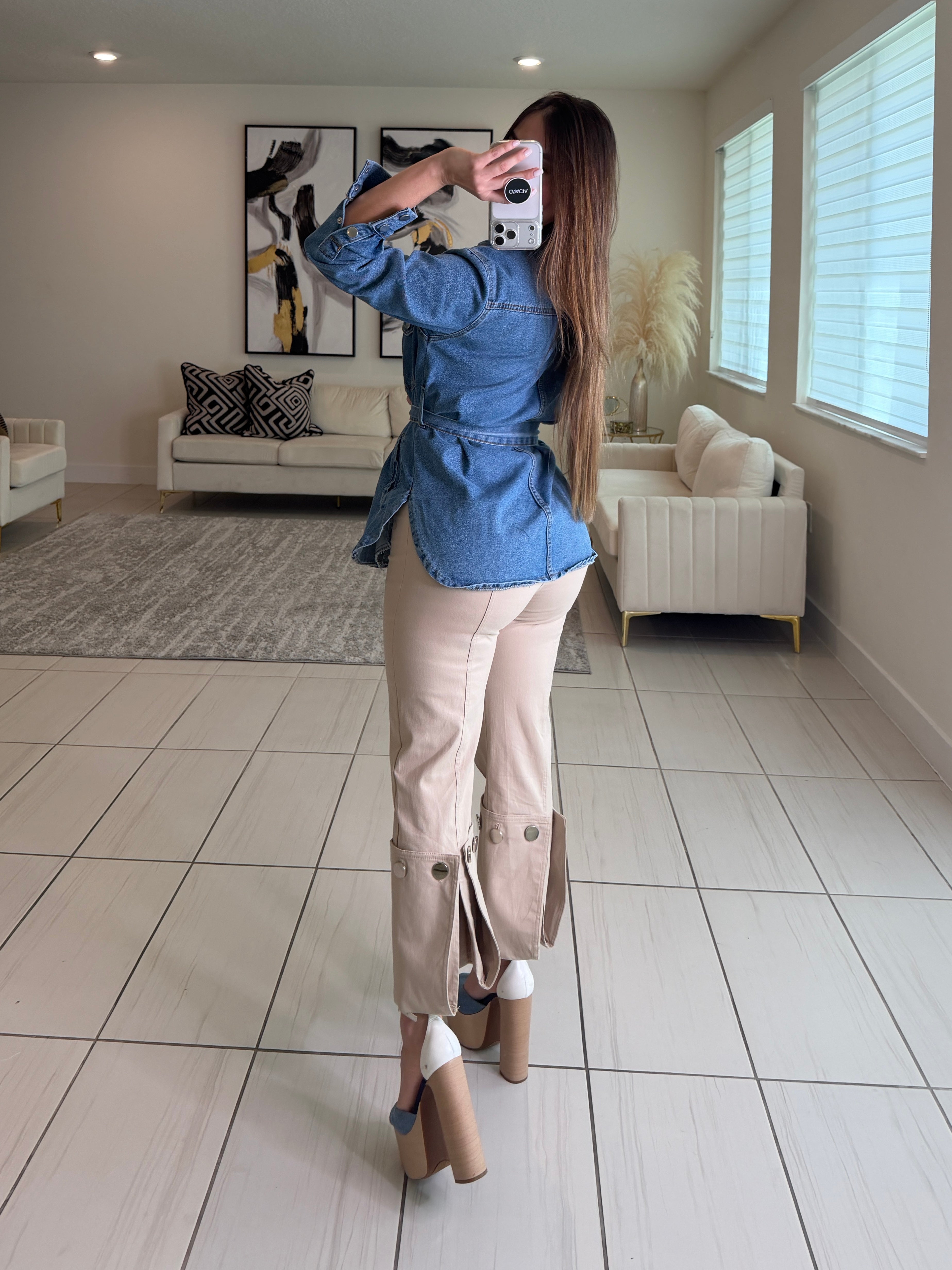 Femme Code Denim Jacket