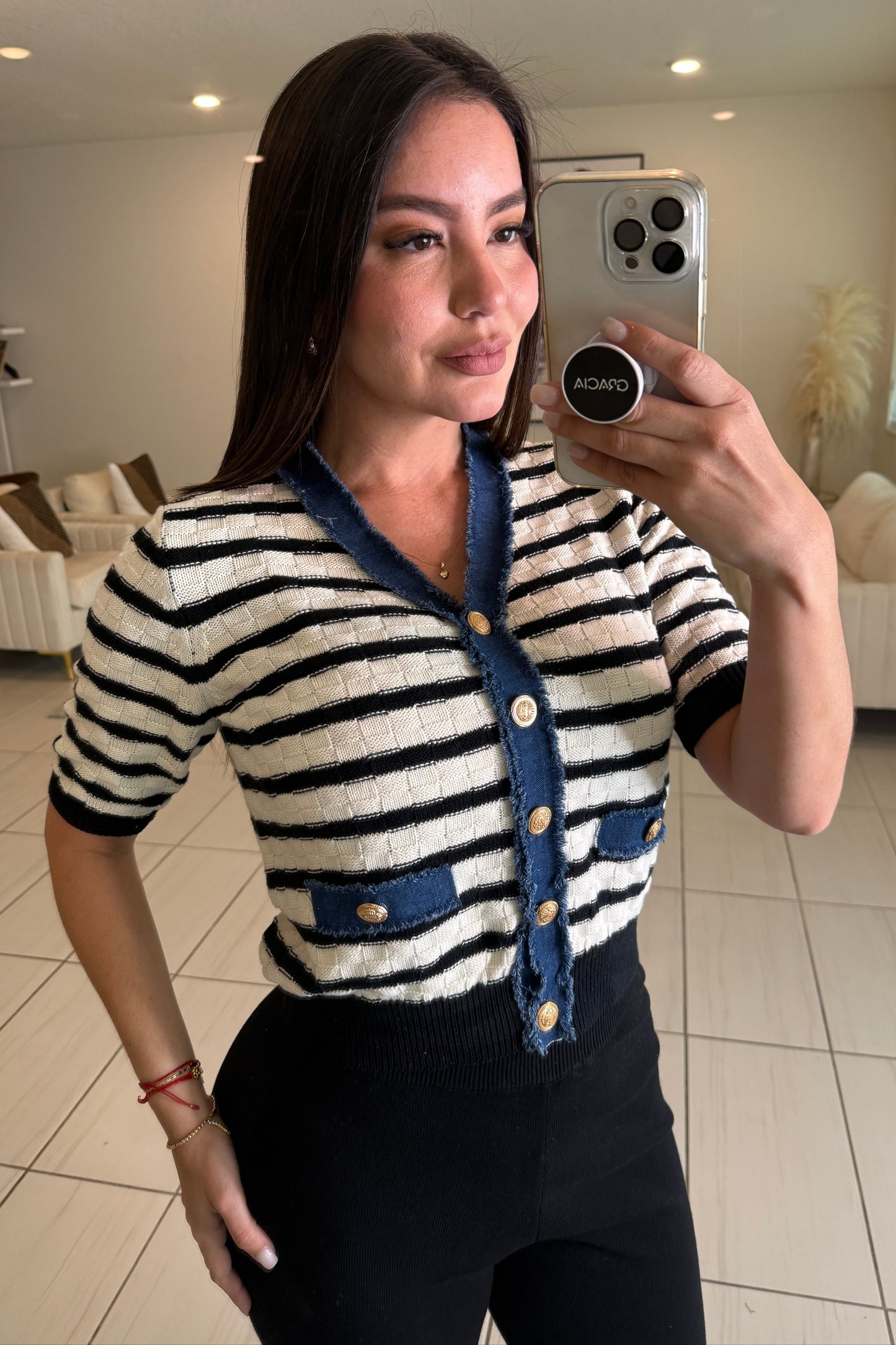 Good Intentions Black Knit Pant Set