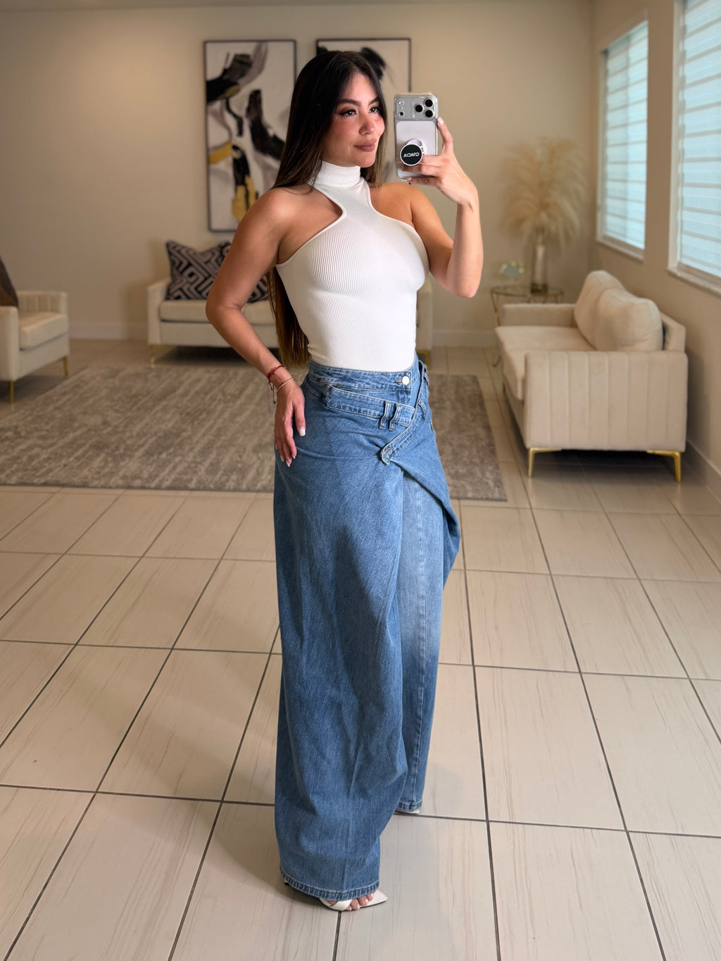 Tactical Edge Blue Denim Pants