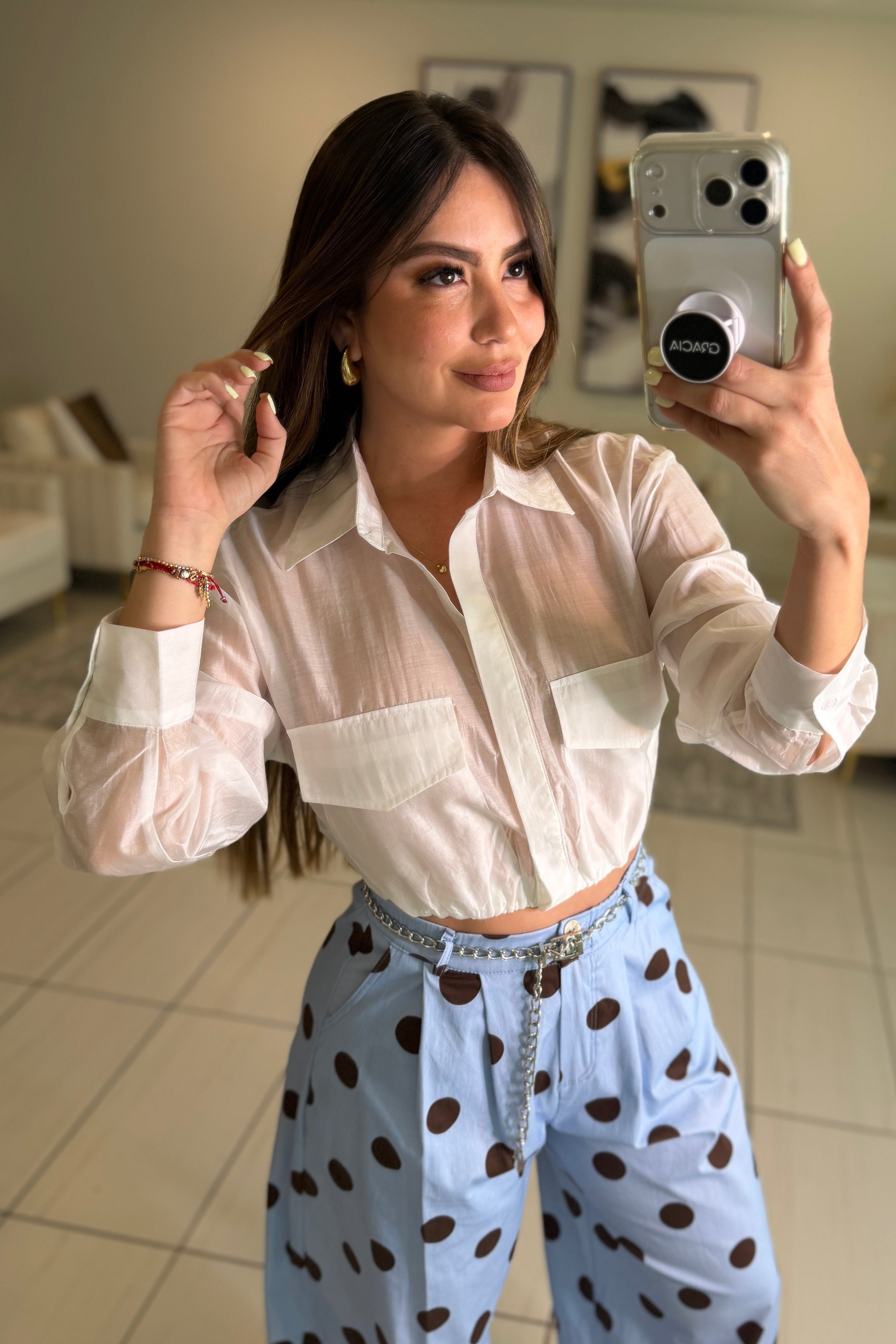 The Everyday Ease White Shirt
