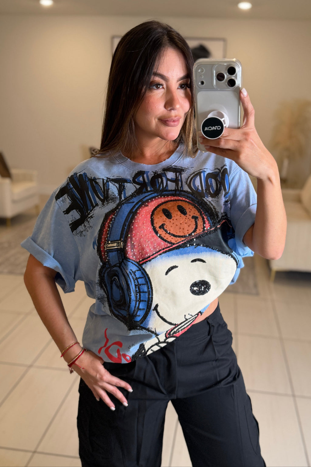 Good Fortune Blue Tshirt