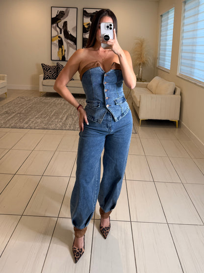 Urban Decode Denim Pant Set