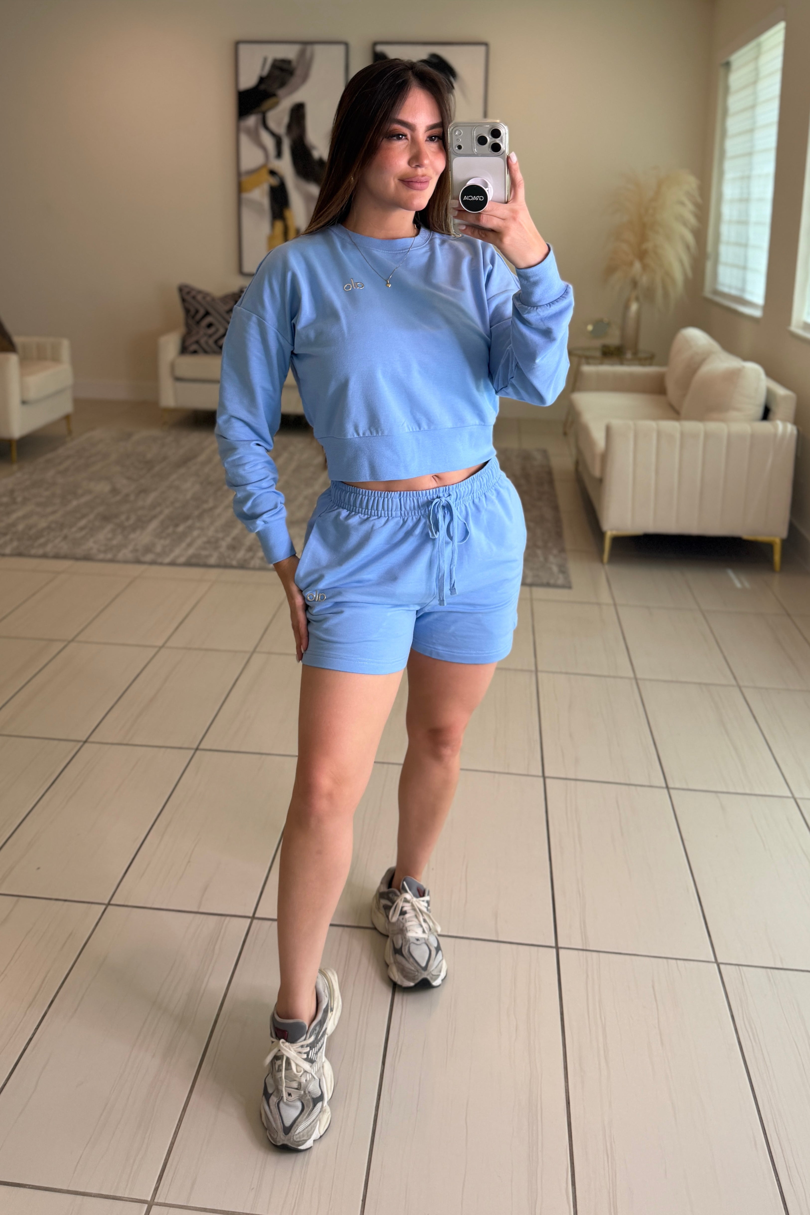 Alumni Halo Blue Short Set