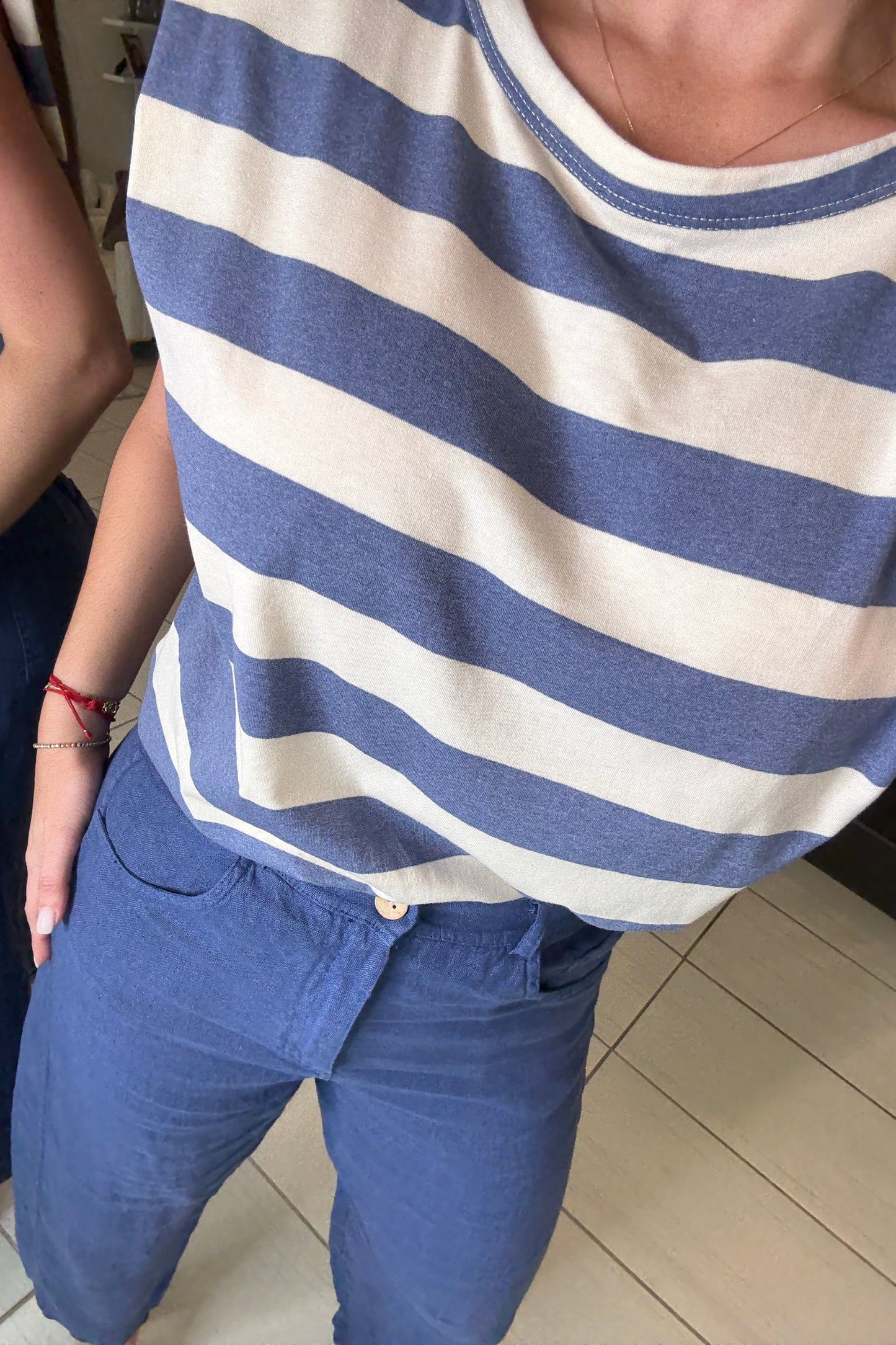 Amazing Horizontal Stripes Top