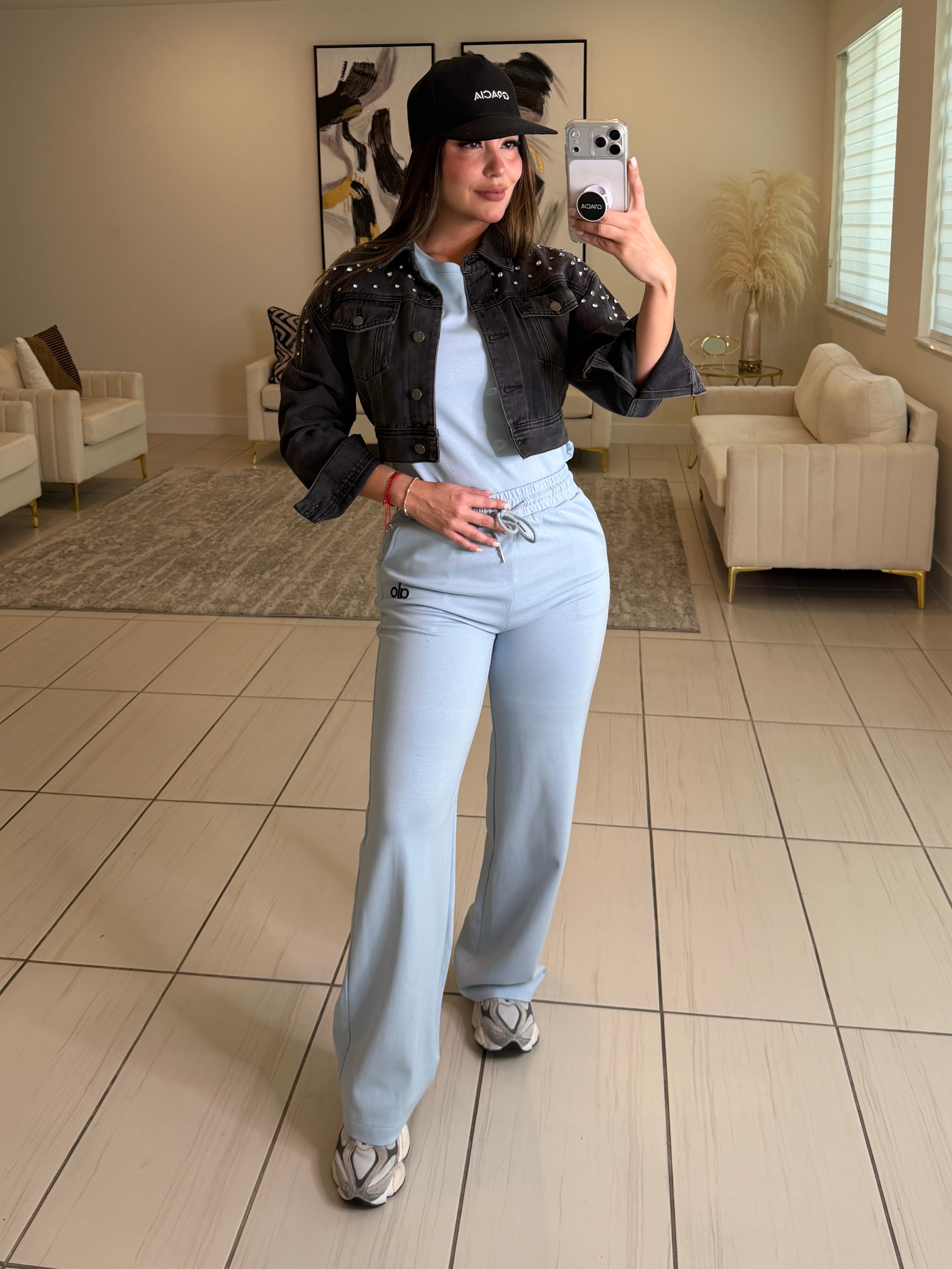 Serenity Halo Light Blue Pant Set