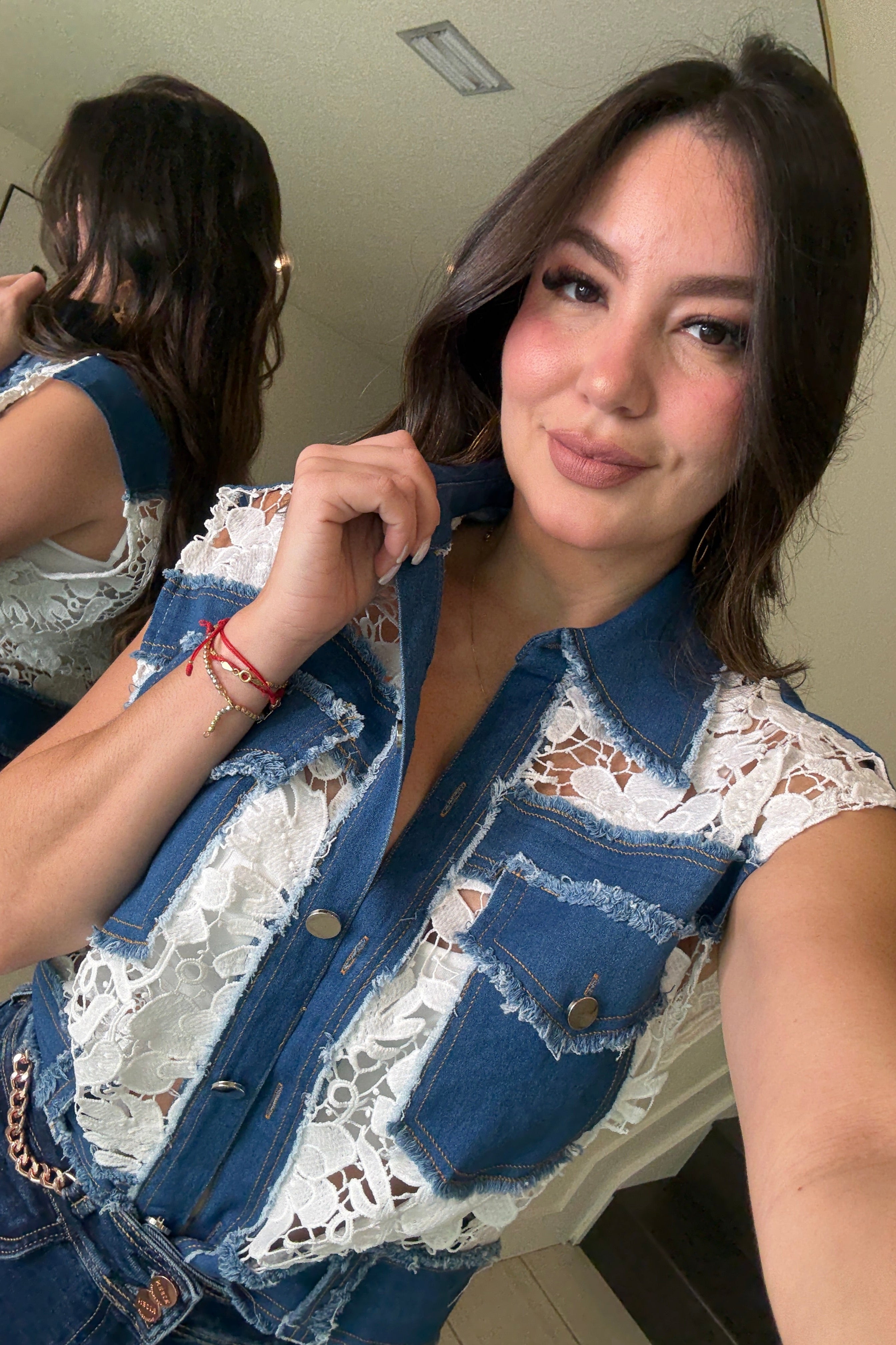 Blissful Day Embroidery White Jacket