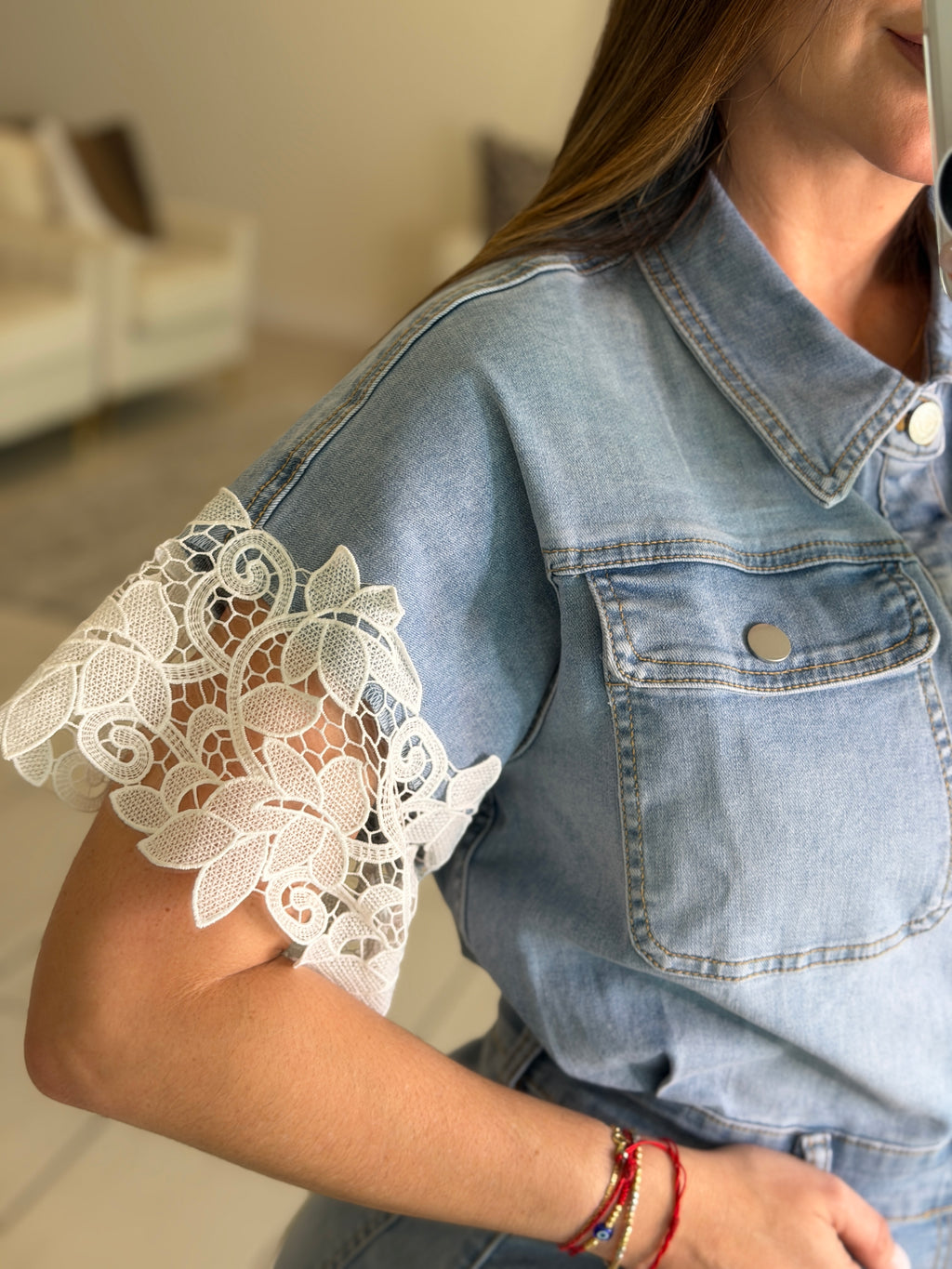 Summer Spicy Denim Romper