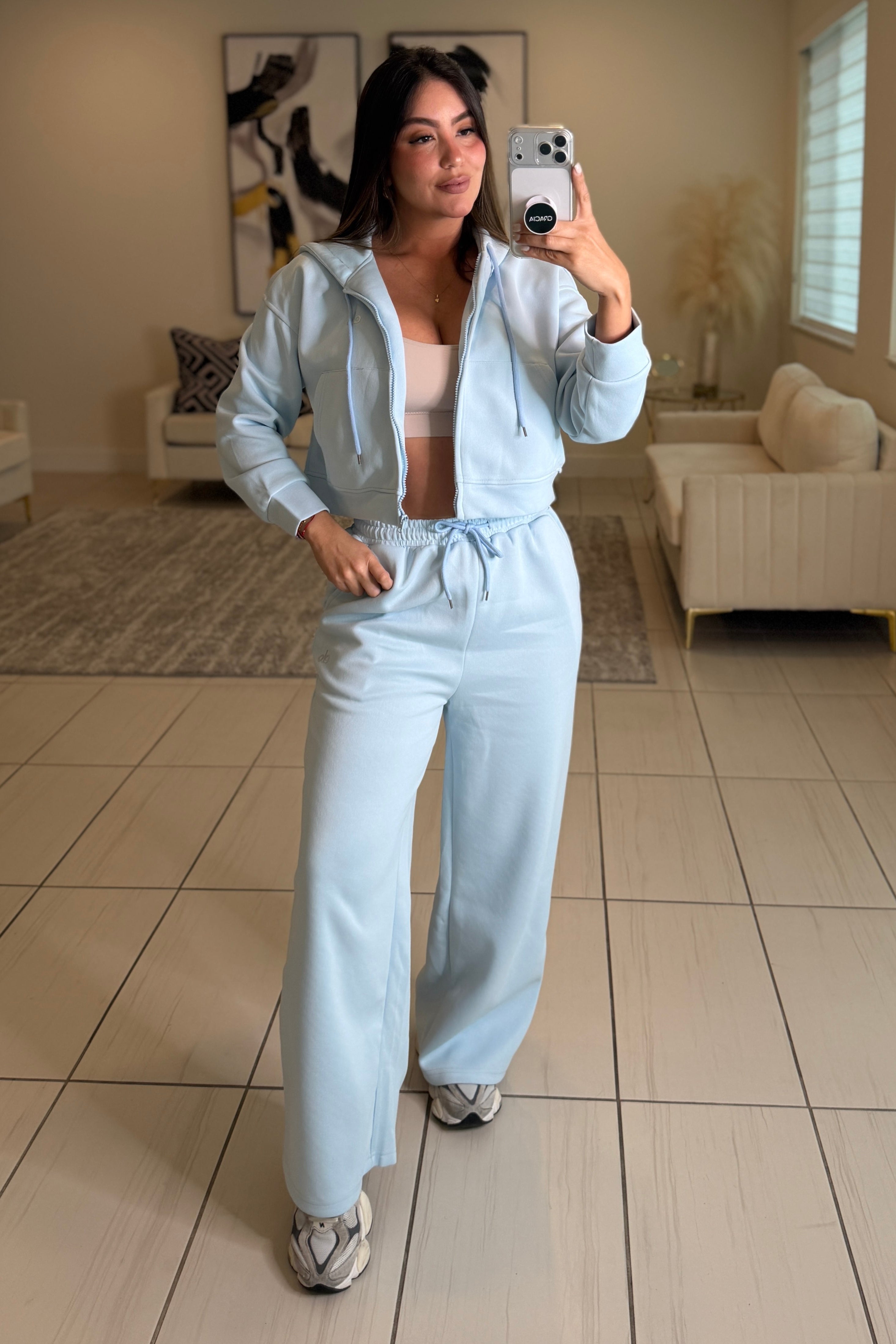 Serenity Halo Light Blue Pant Set