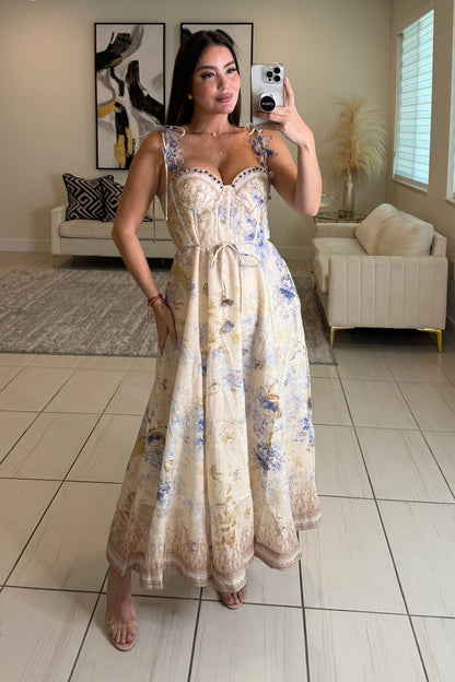Marquise Floral Midi Dress