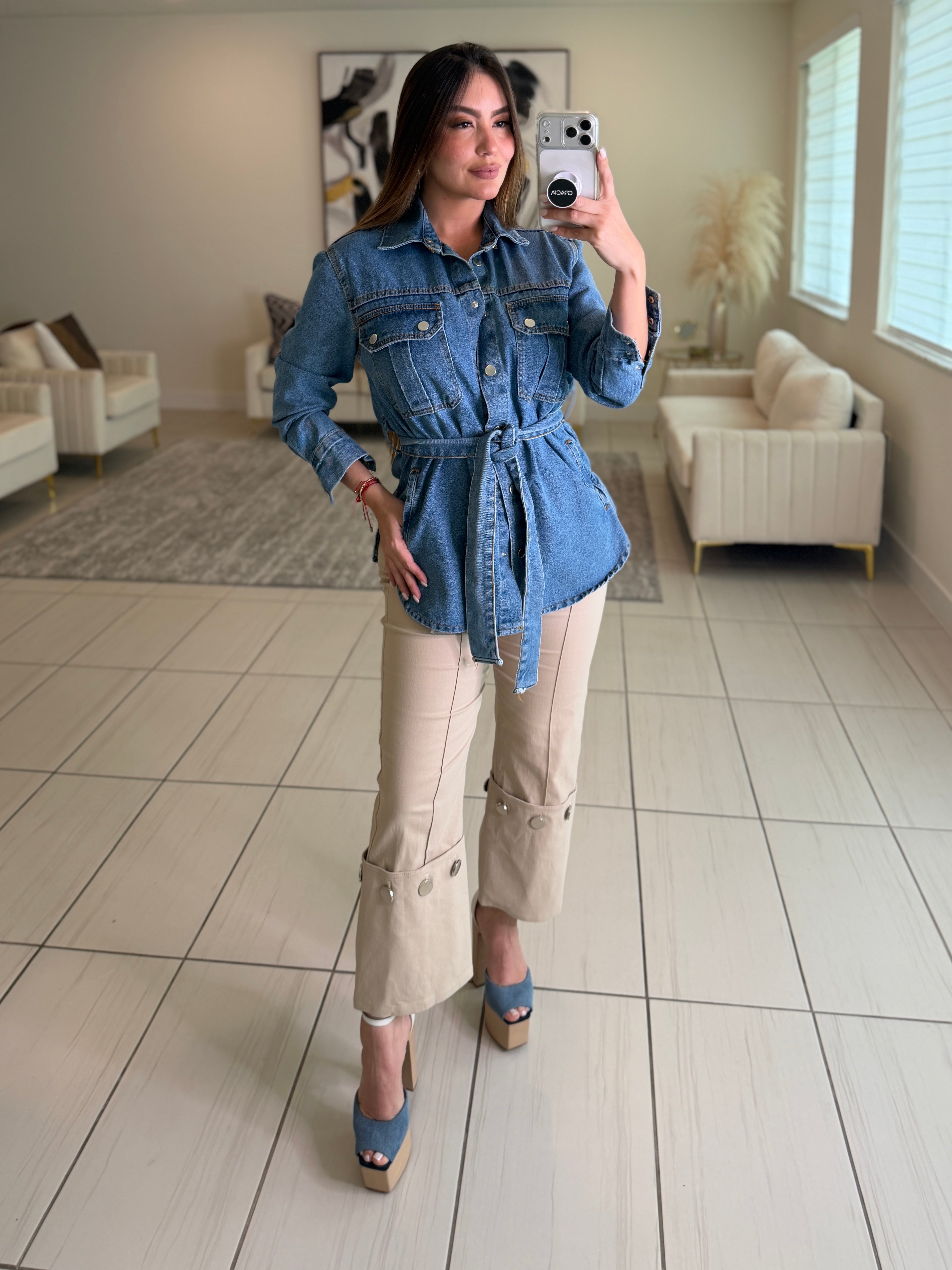Femme Code Denim Jacket
