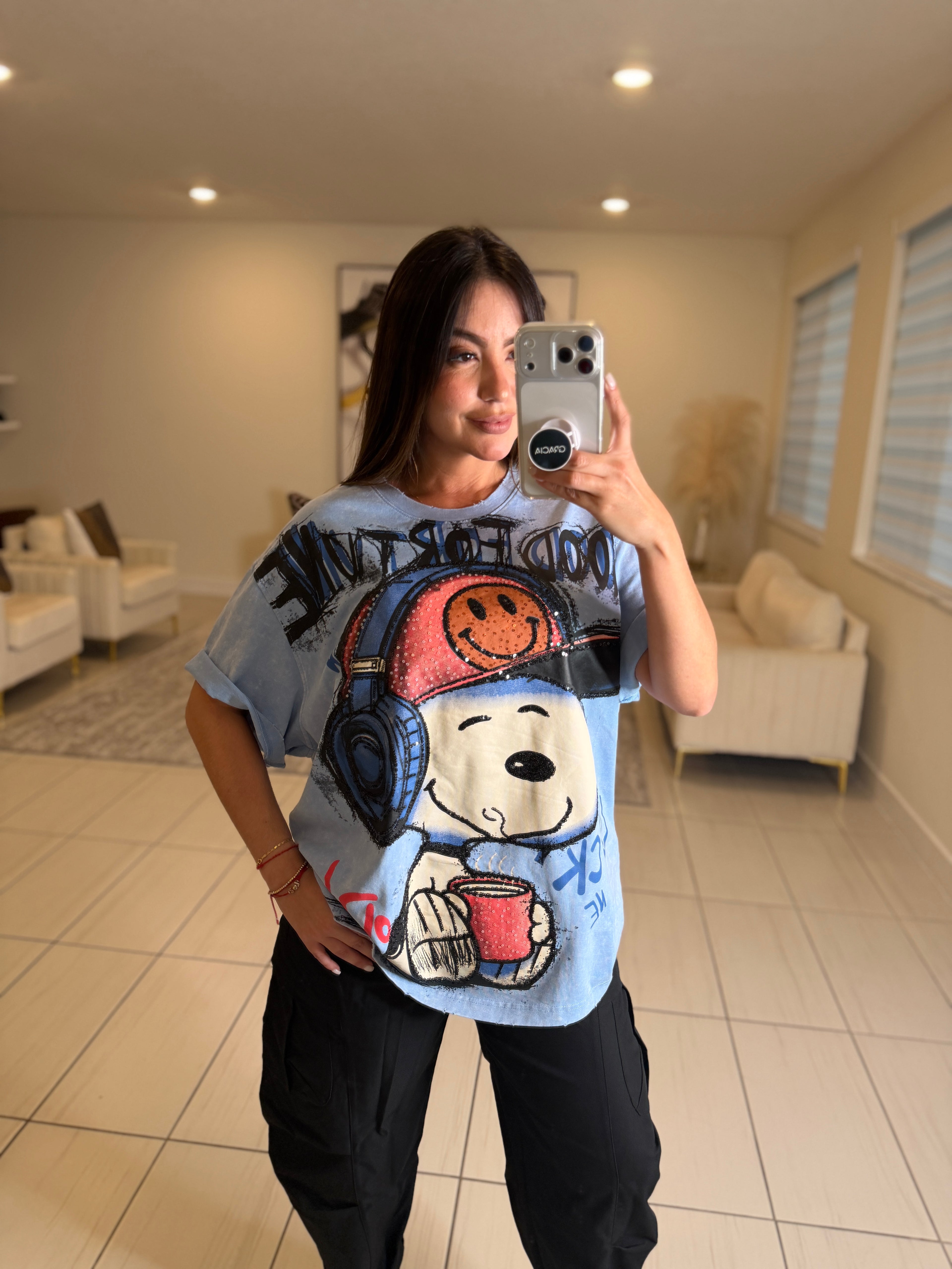 Good Fortune Blue Tshirt