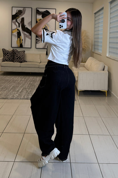 Tactical Edge Black Denim Pants