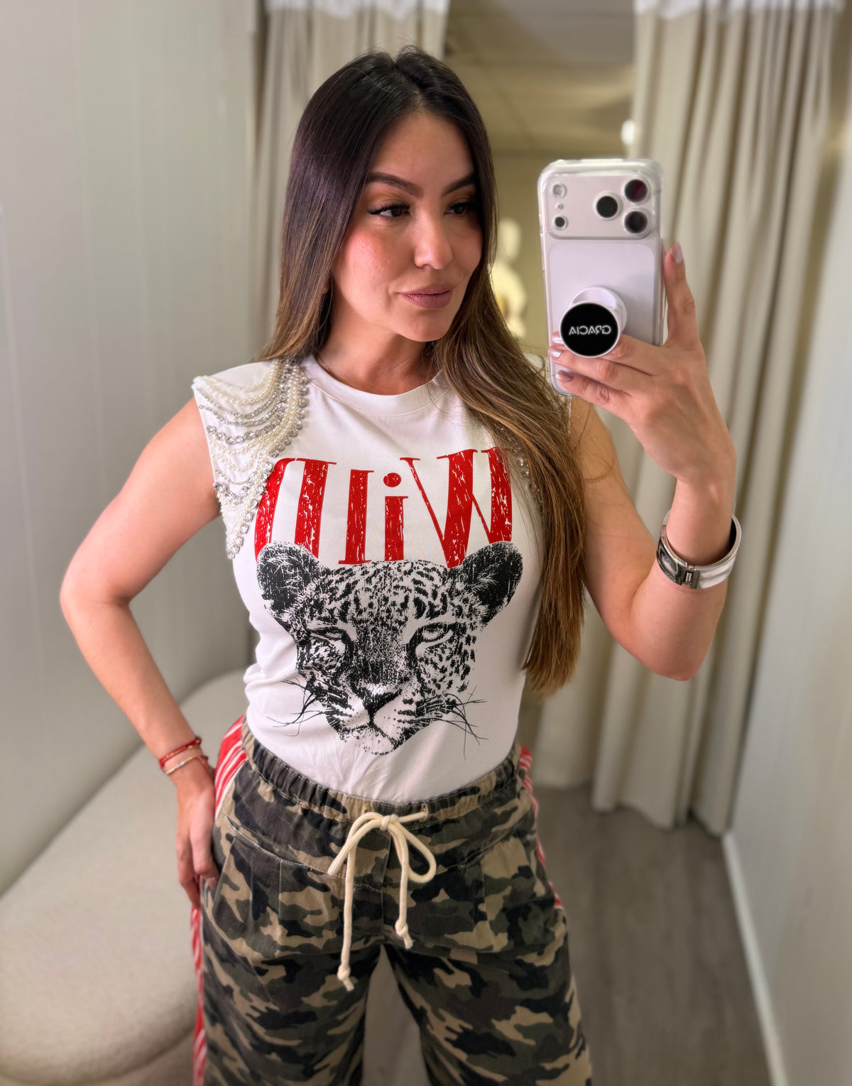 Wild Rockstar White Top