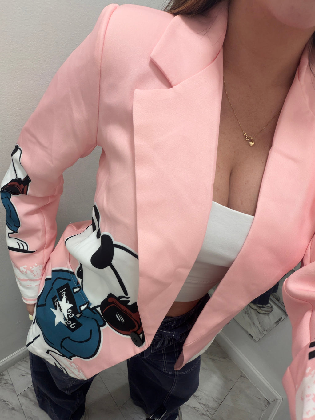 Road Avenue Pink Blazer