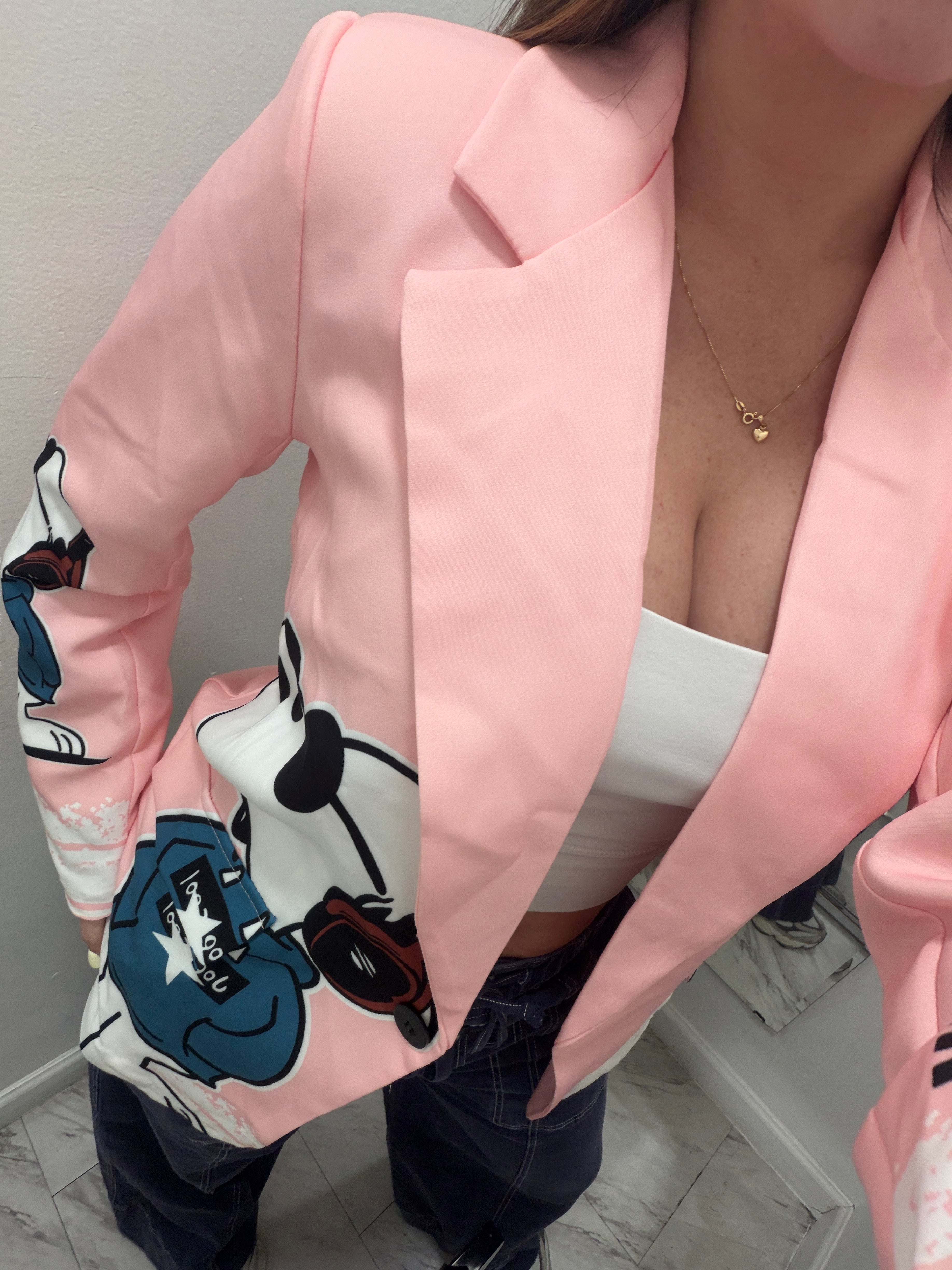 Road Avenue Pink Blazer