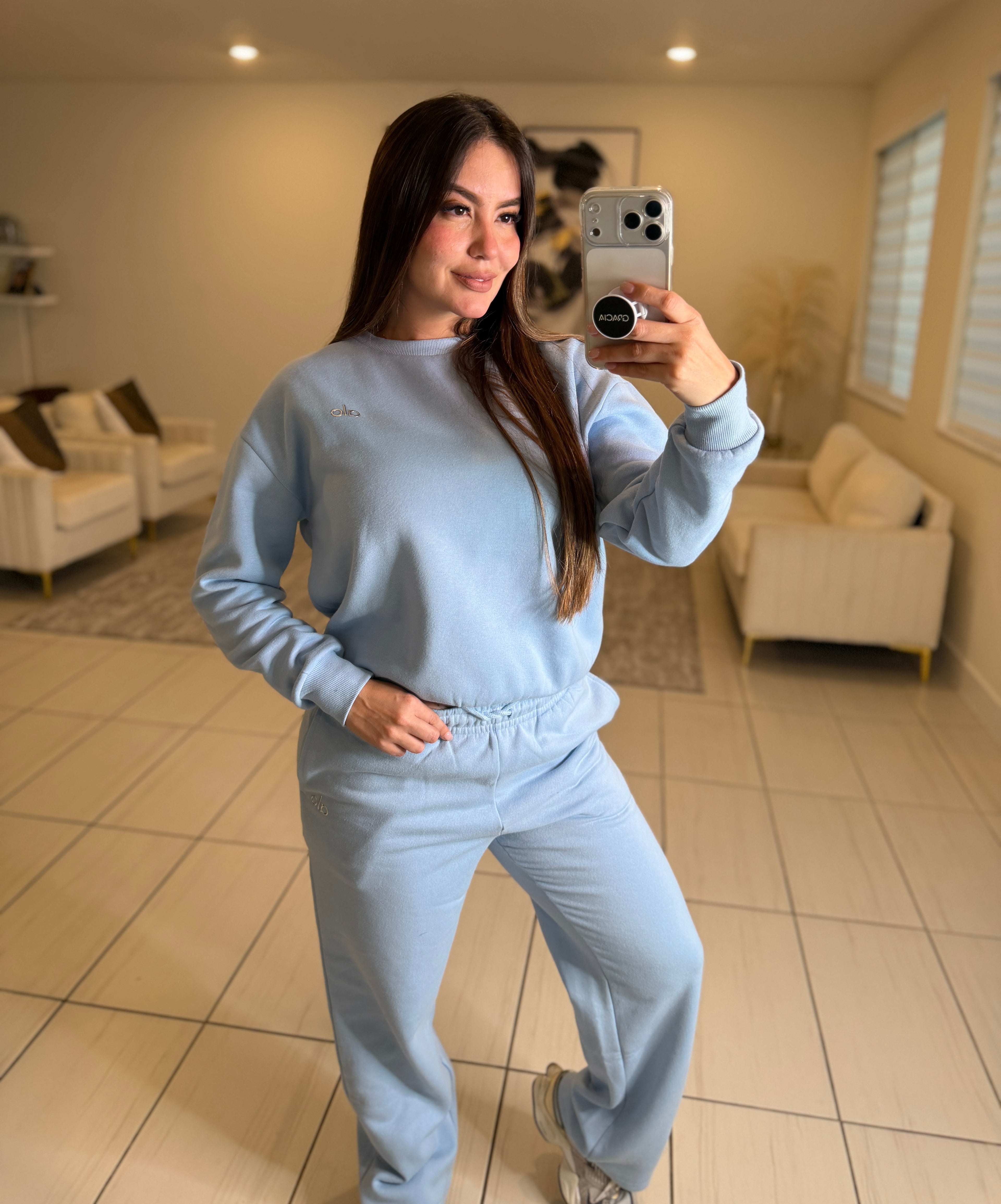 Serenity Halo Light Blue Pant Set