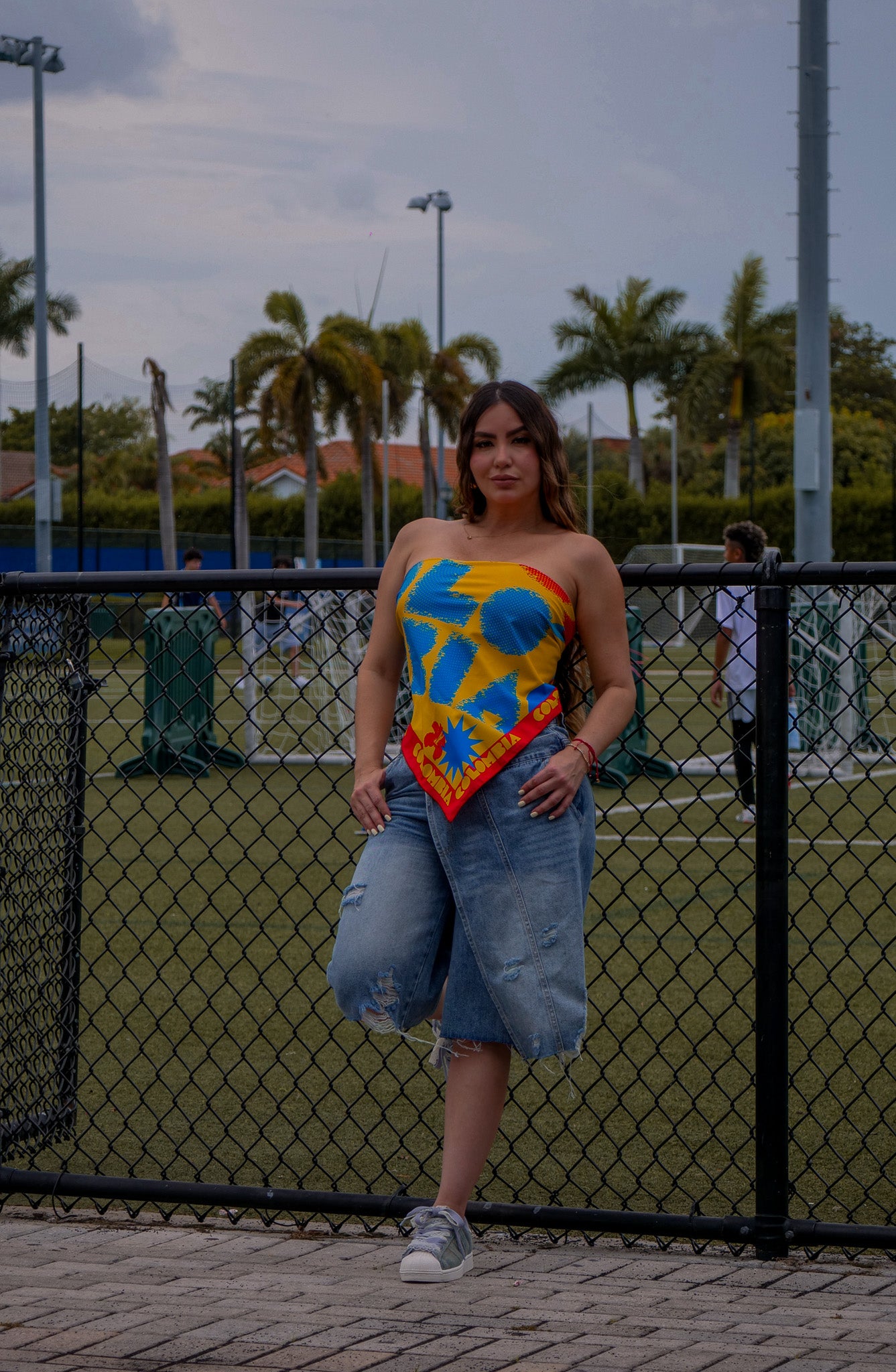 Colombian Tricolor Yellow Scarf