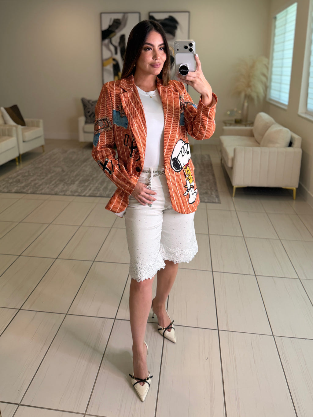 Glamorous Magic Terracotta Blazer