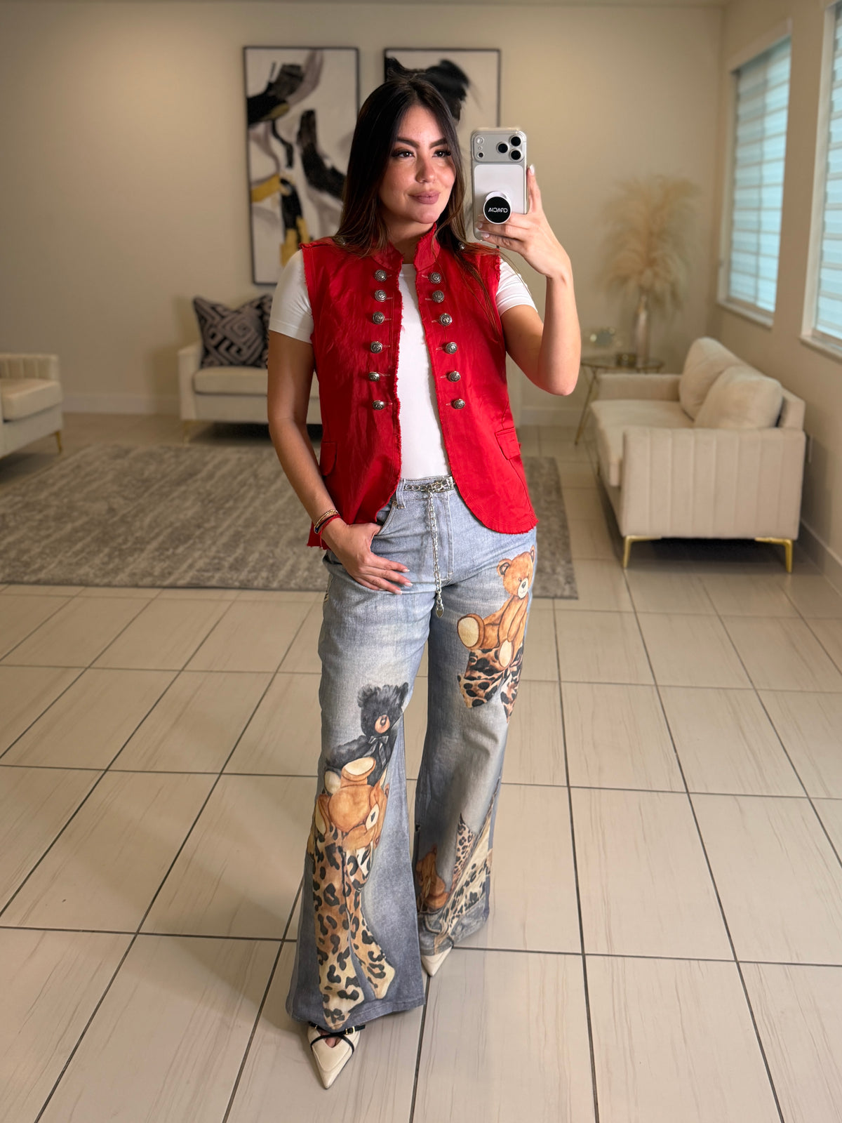 Charming Leopard Printed Pants