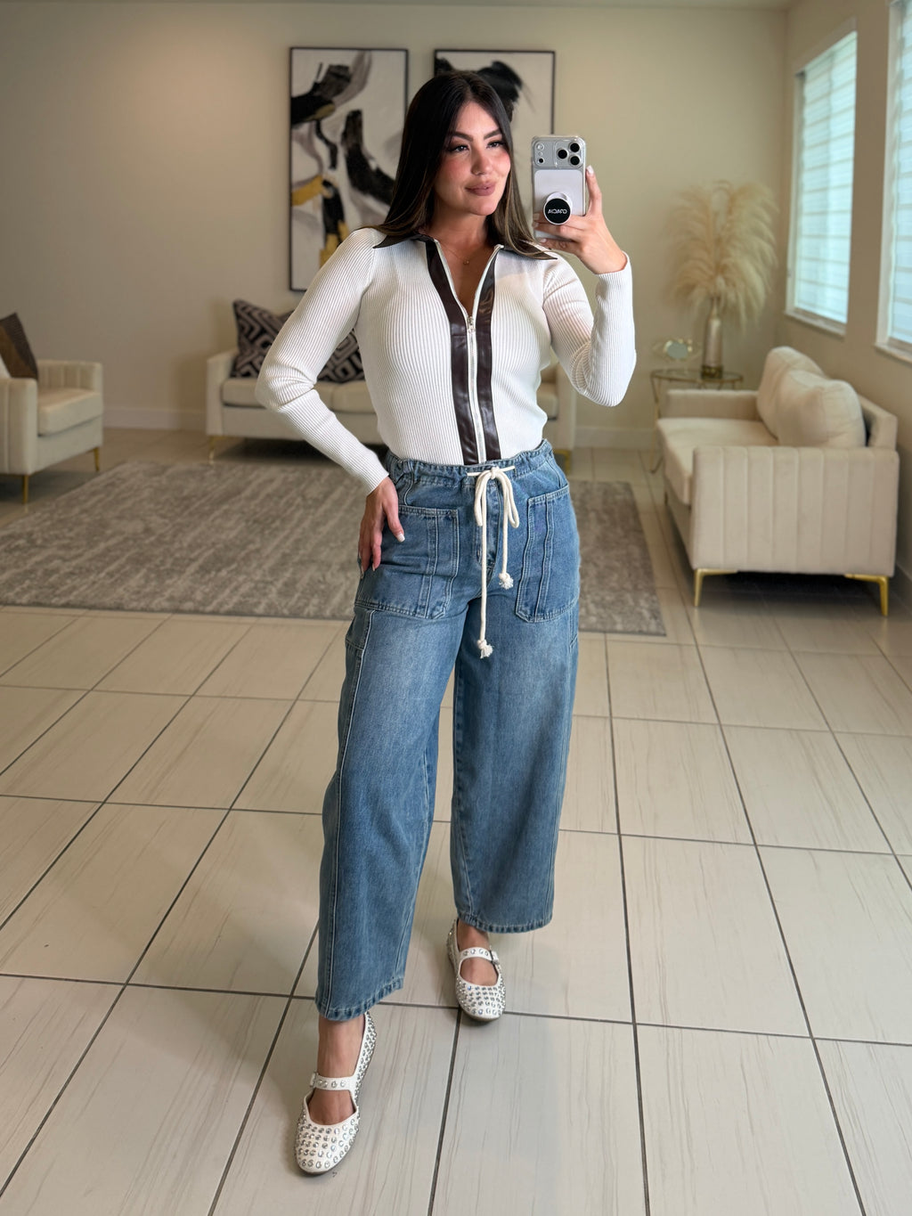 Ambrosia Curve White Top