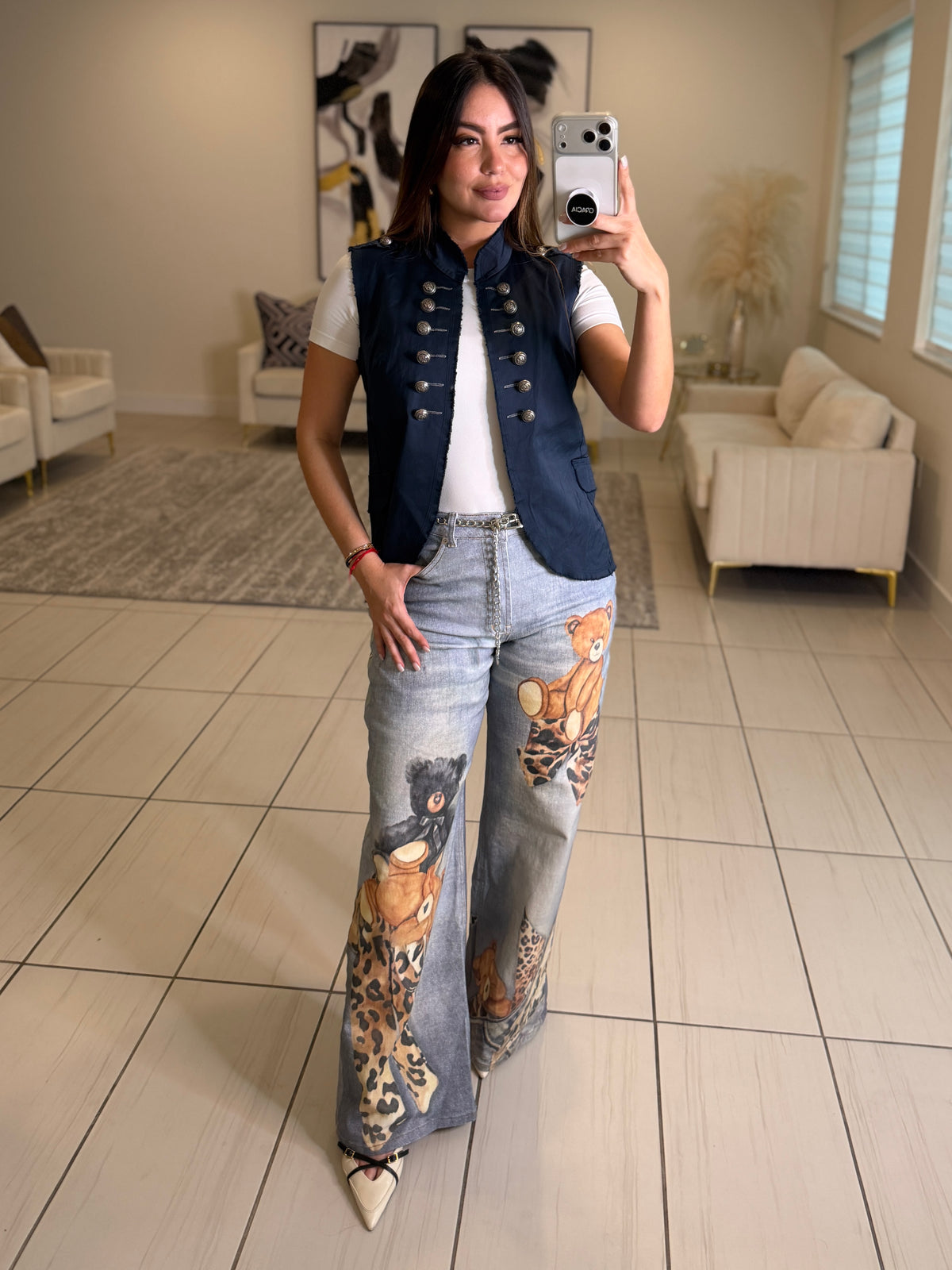 Charming Leopard Printed Pants