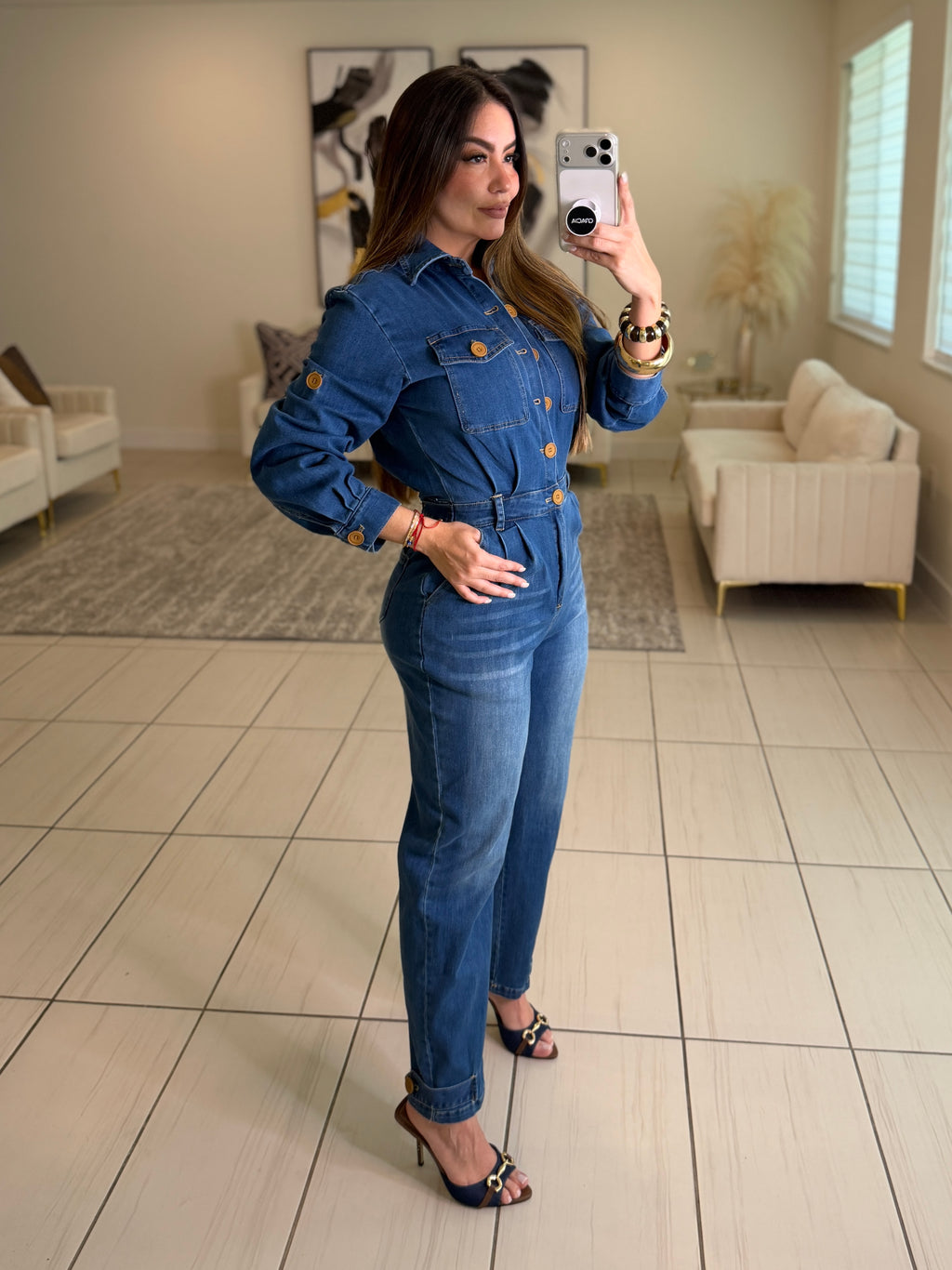 Urban Decode Denim Jumpsuit