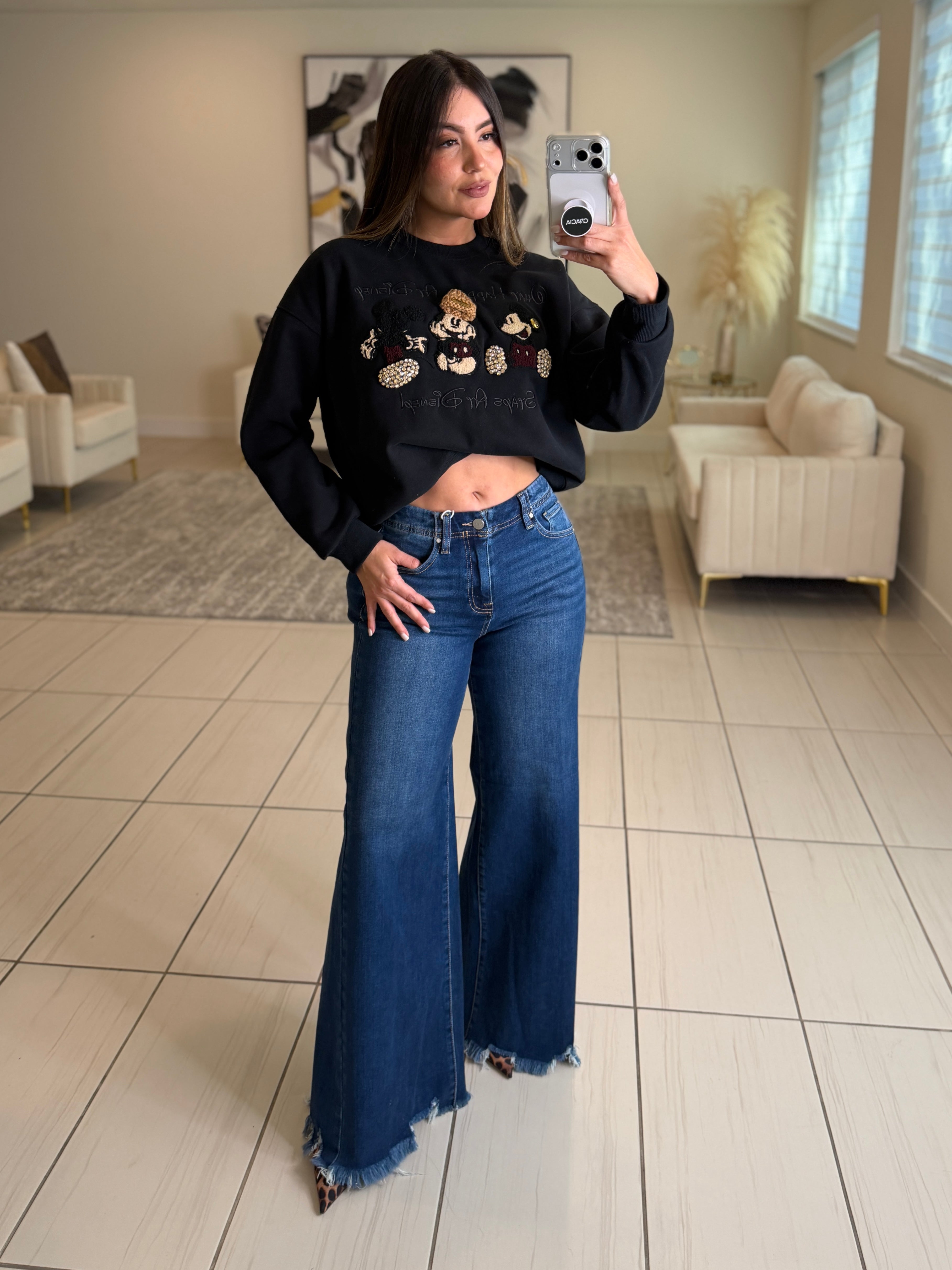 Timeless Magical Black Sweater