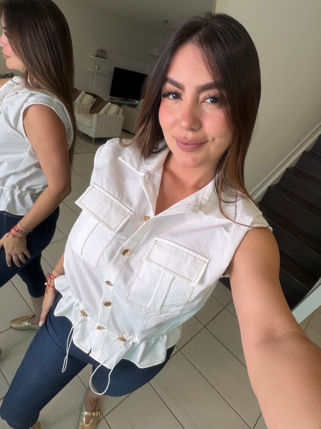 Sweet Encantation White Top