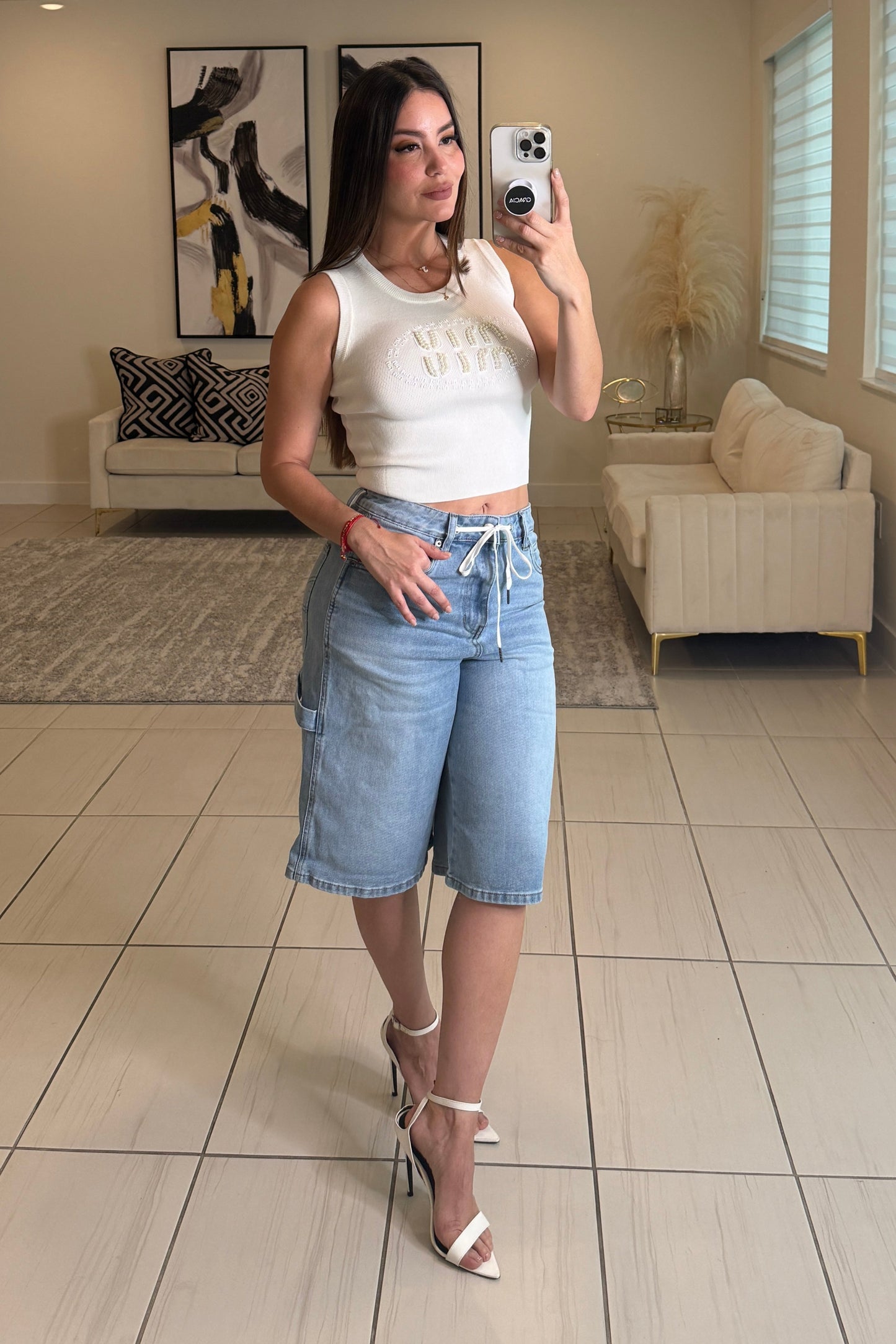 Streetlight Stroll Denim short