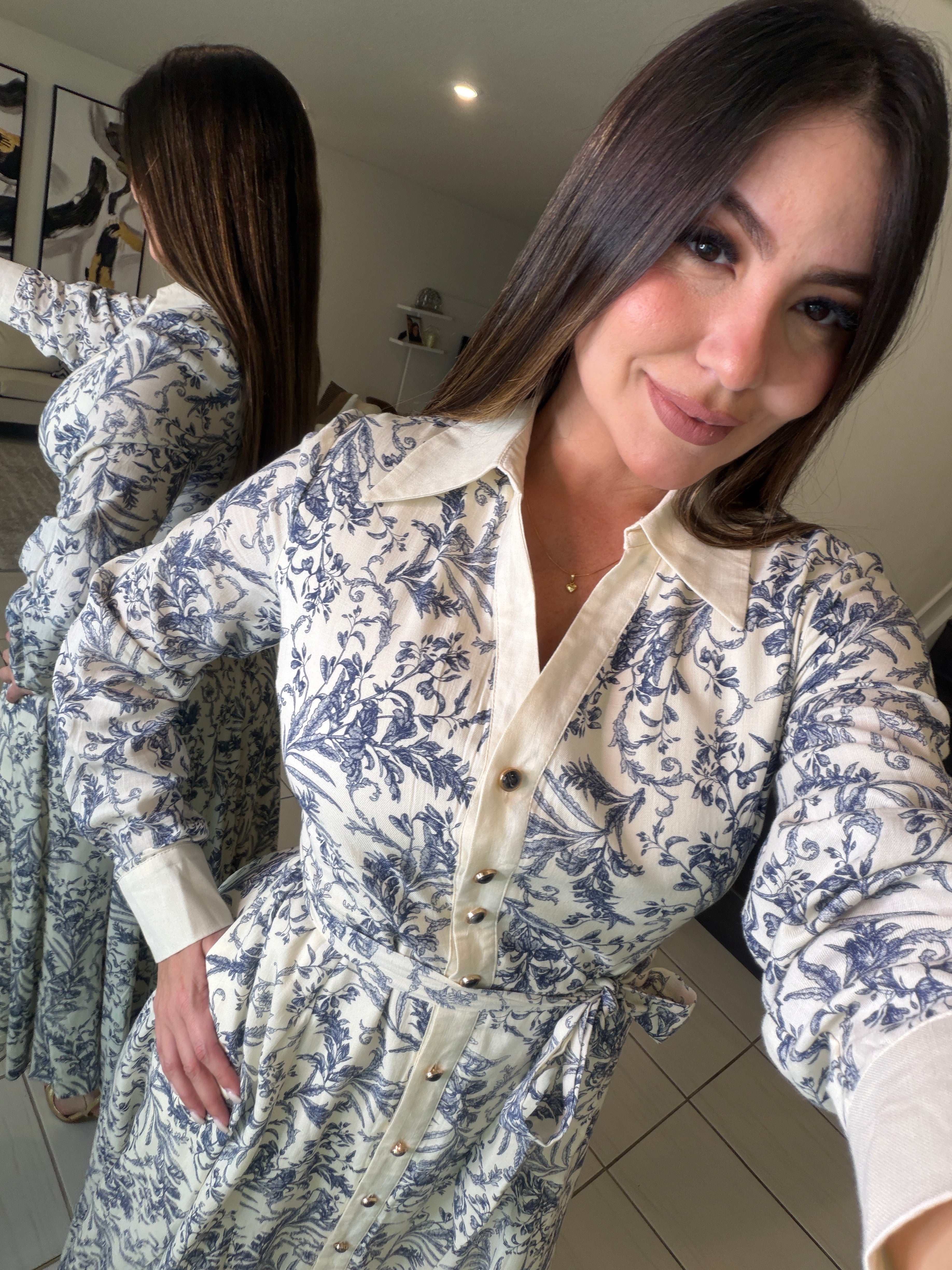 Power Stance Beige Maxi Dress