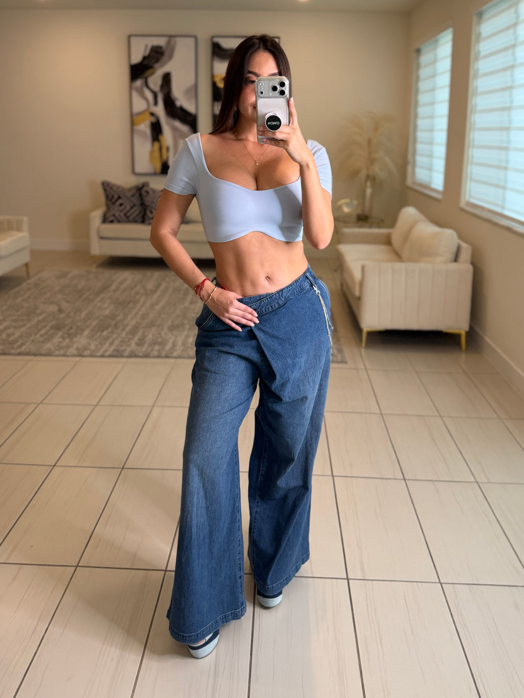 Essence Basic Blue Top