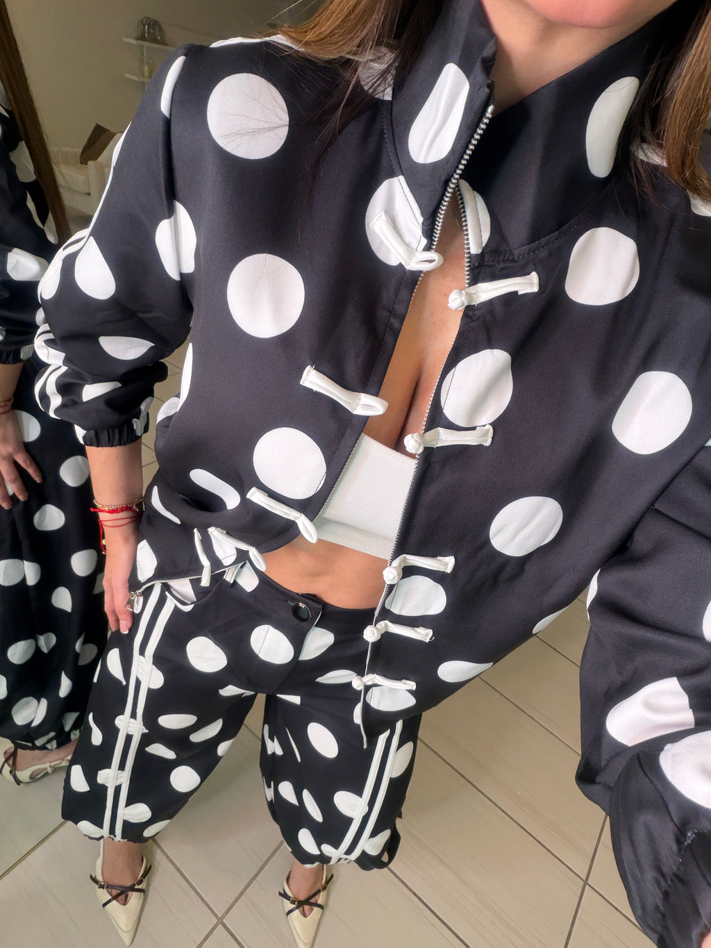 Oriental Polka Muse Black Set