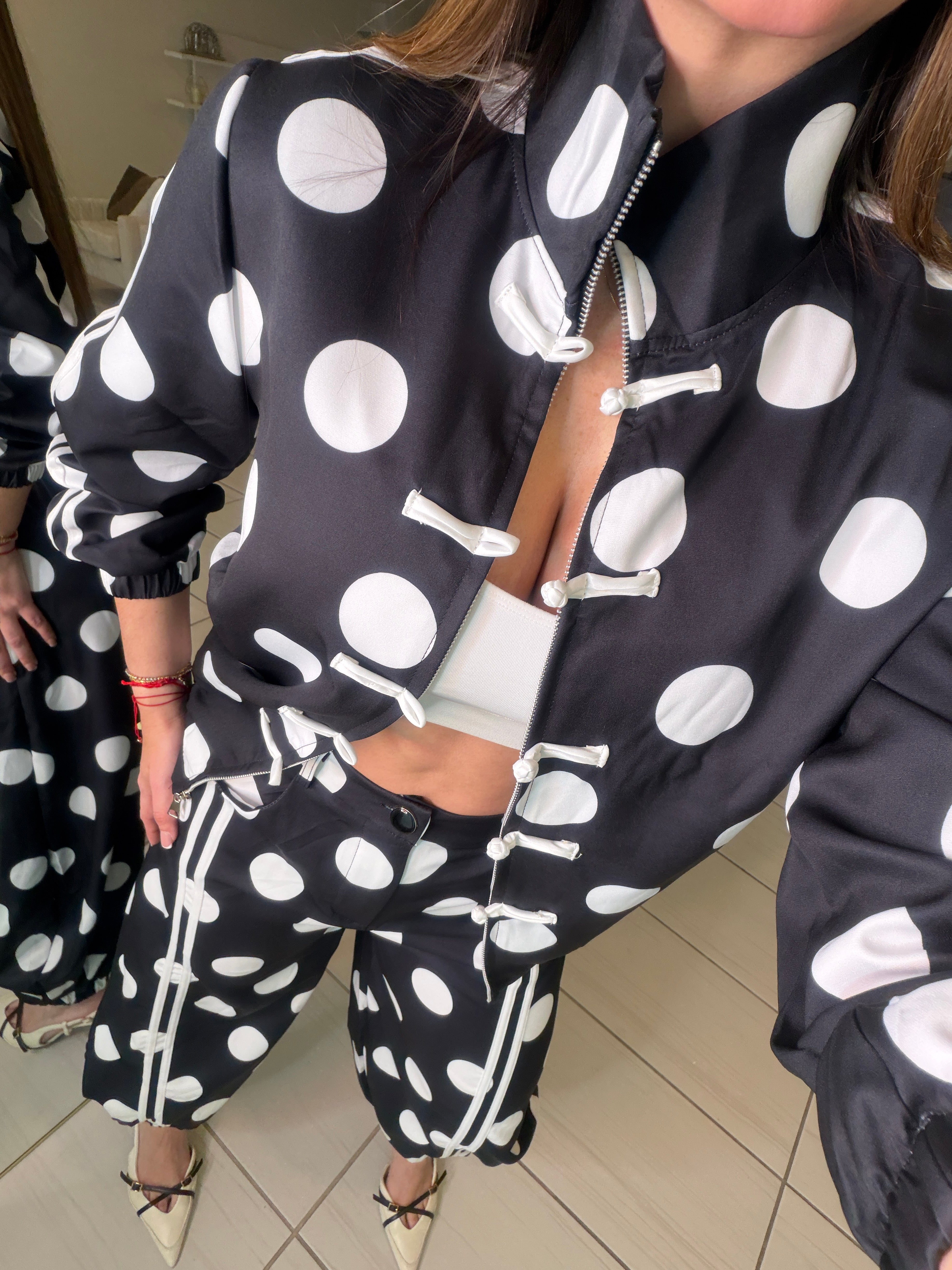 Oriental Polka Muse Black Set