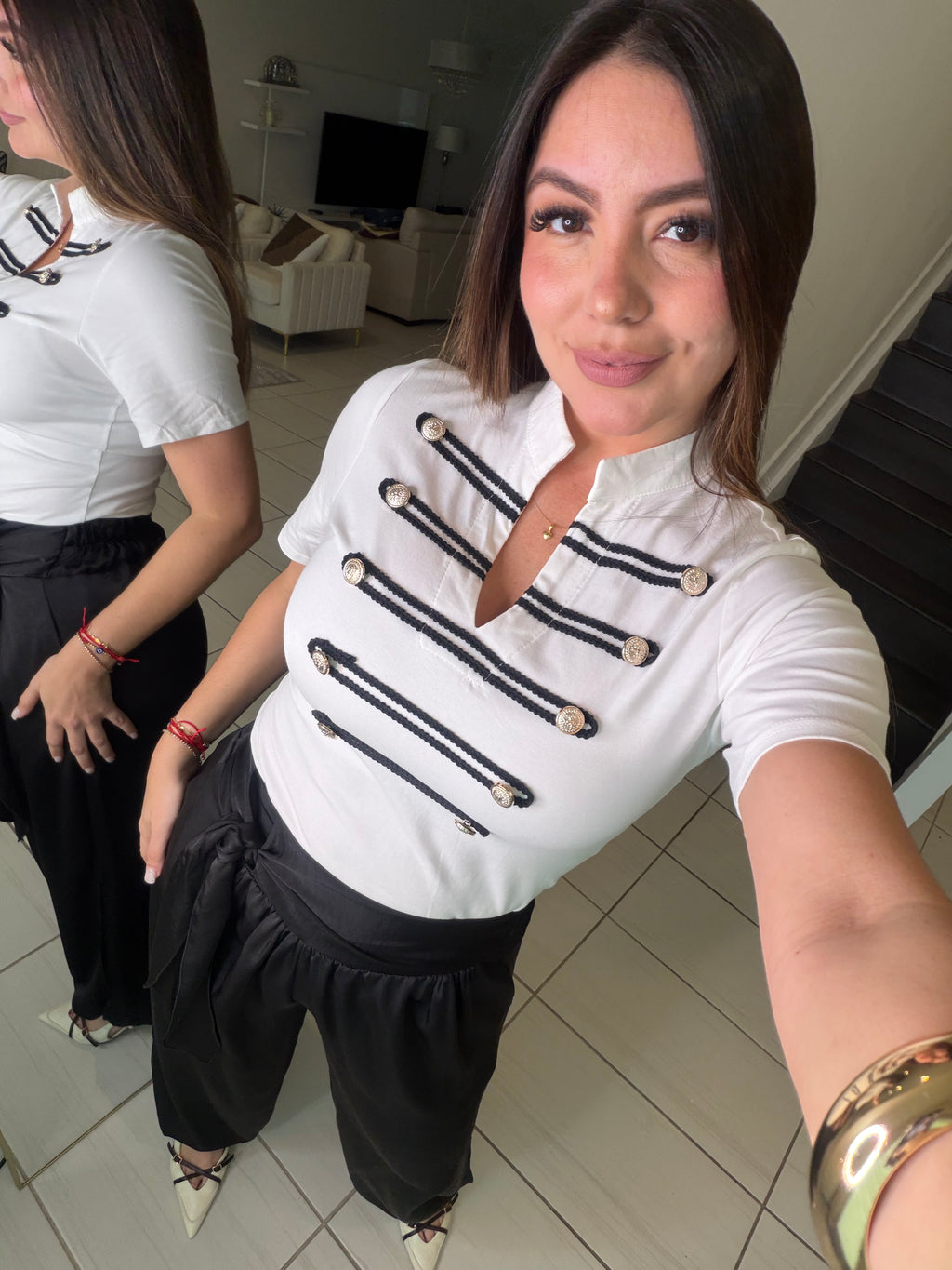 Napoleon Muse White Tshirt
