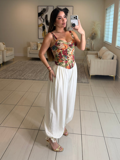 Rogue Muse White Balloon Pants